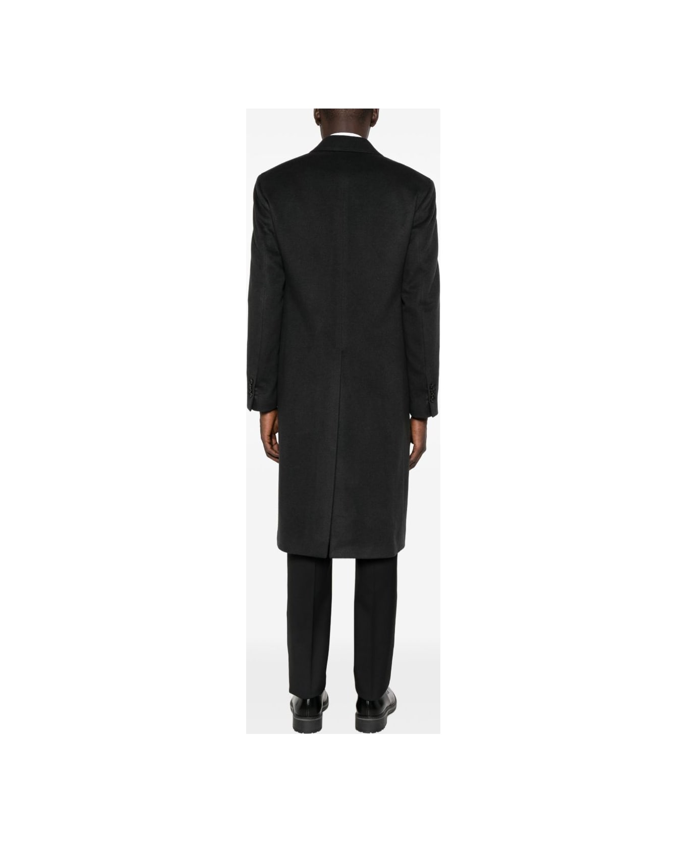 Lardini Coat Grey Double-breasted - Grey