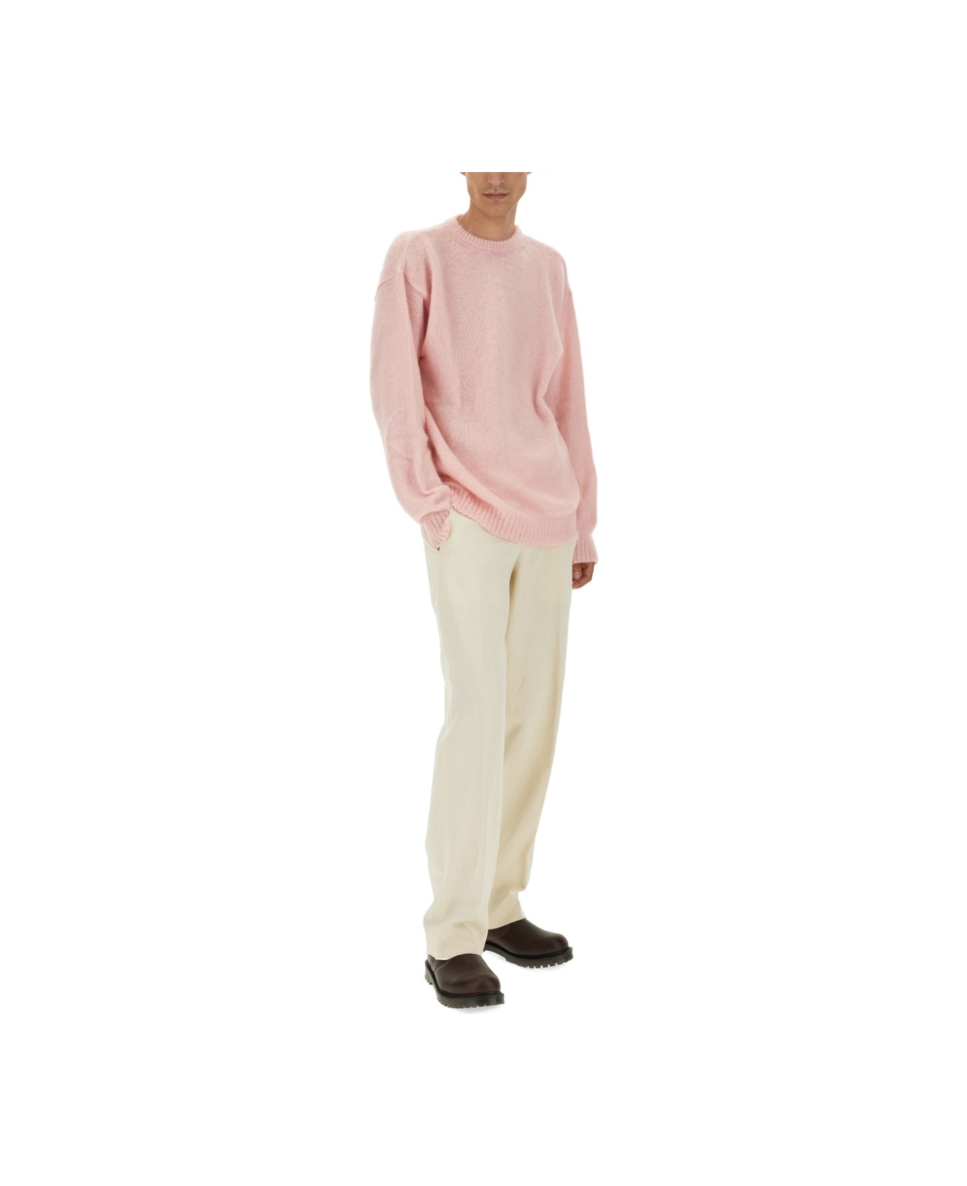 Family First Milano Mohair Sweater - PINK ニットウェア