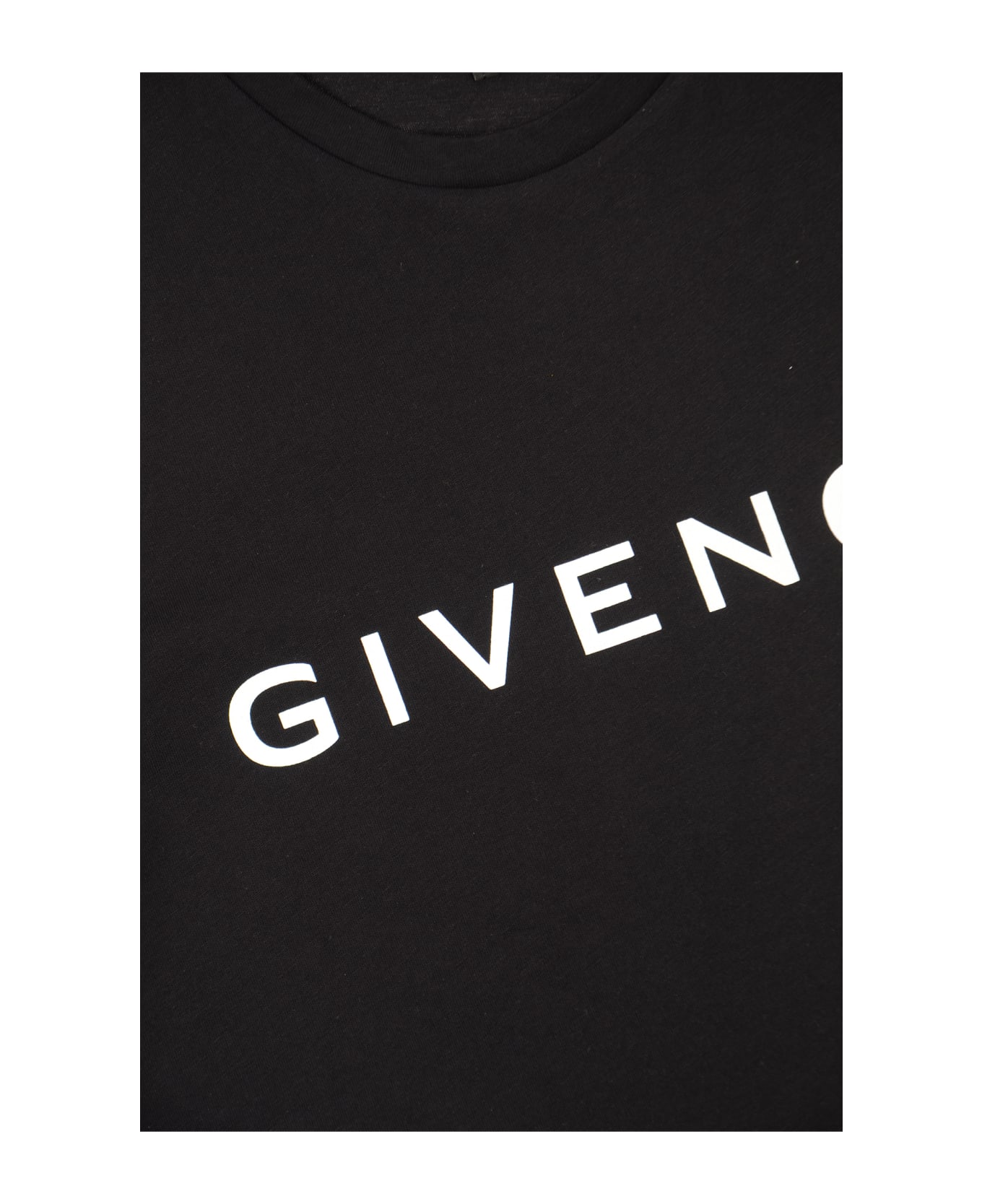Givenchy Logo Print Regular T-shirt - Black Tシャツ＆ポロシャツ