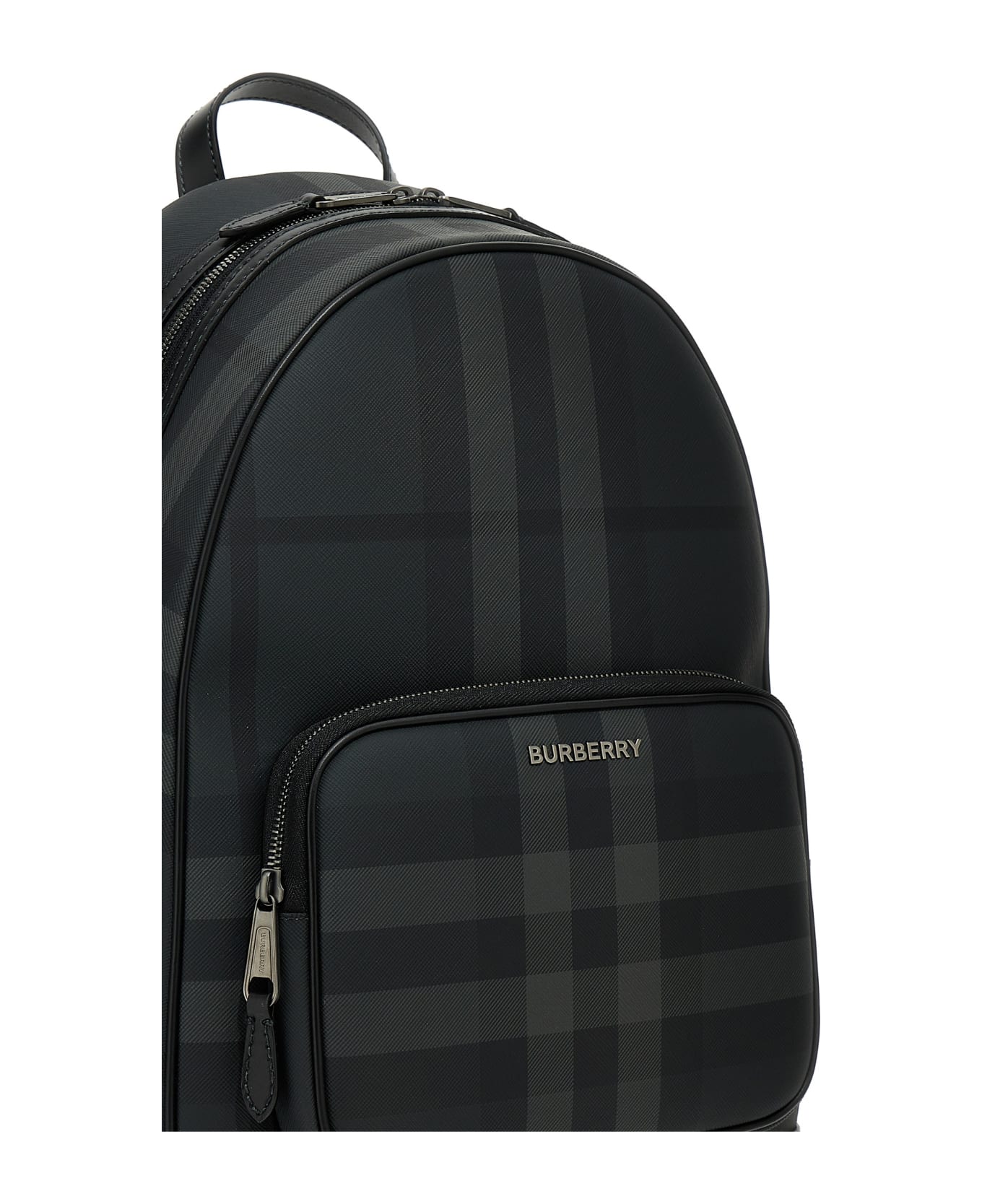 Burberry 'strapie' Backpack - Charcoal