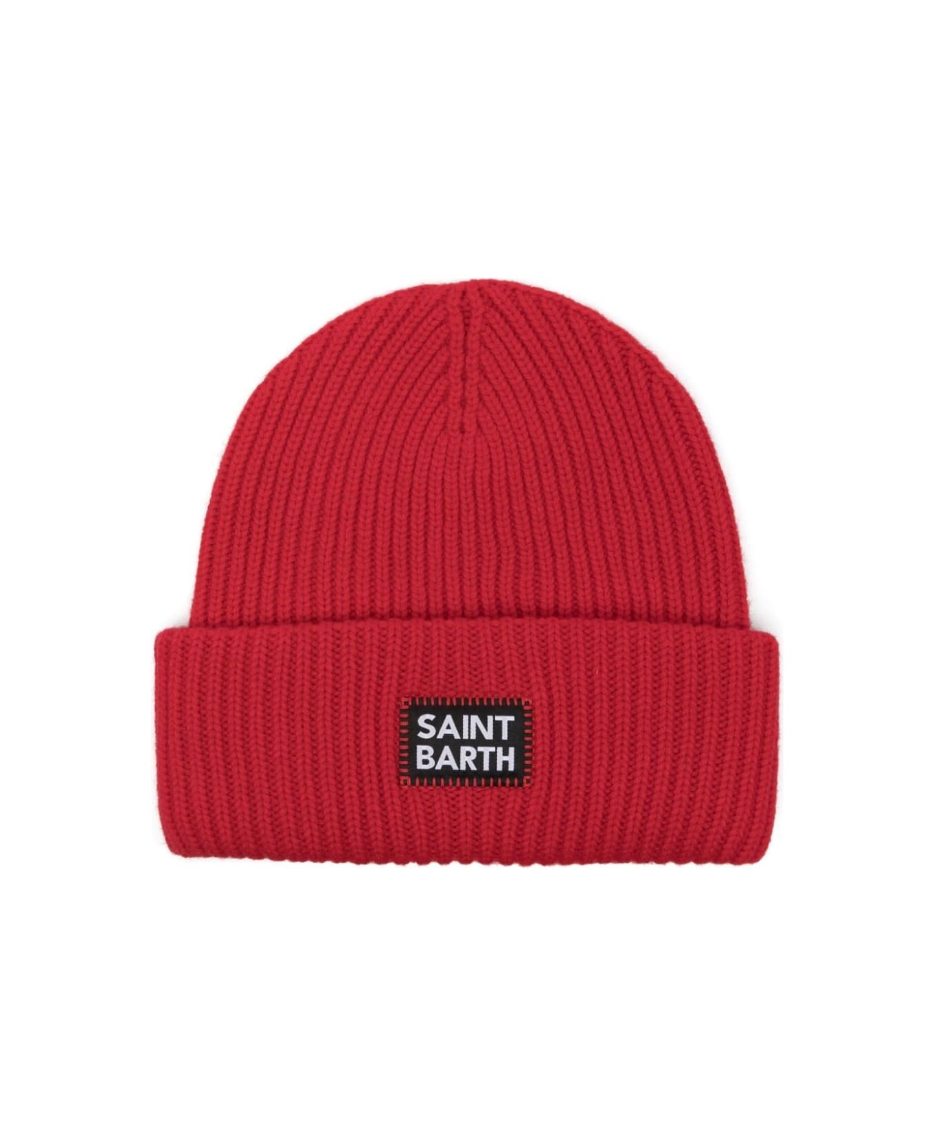 MC2 Saint Barth Berry Knitted Cap - Red