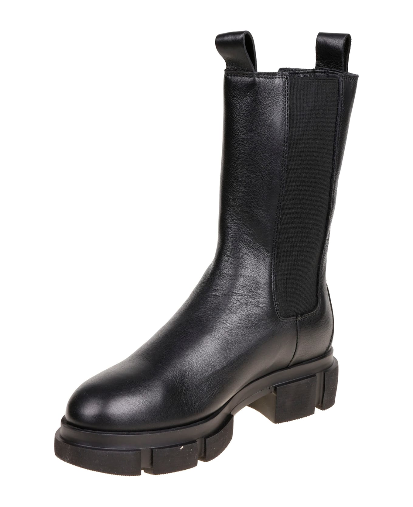 Copenhagen Leather Chelsea Boot - Blk Black