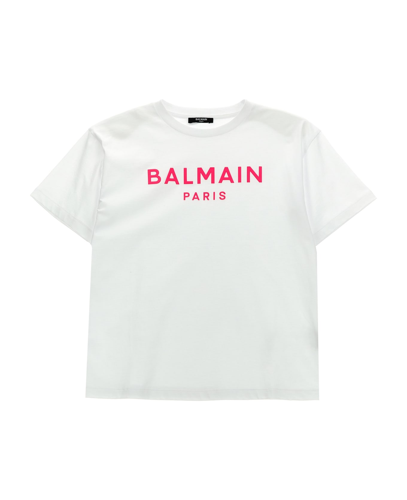 Balmain Logo Print T-shirt - Fu