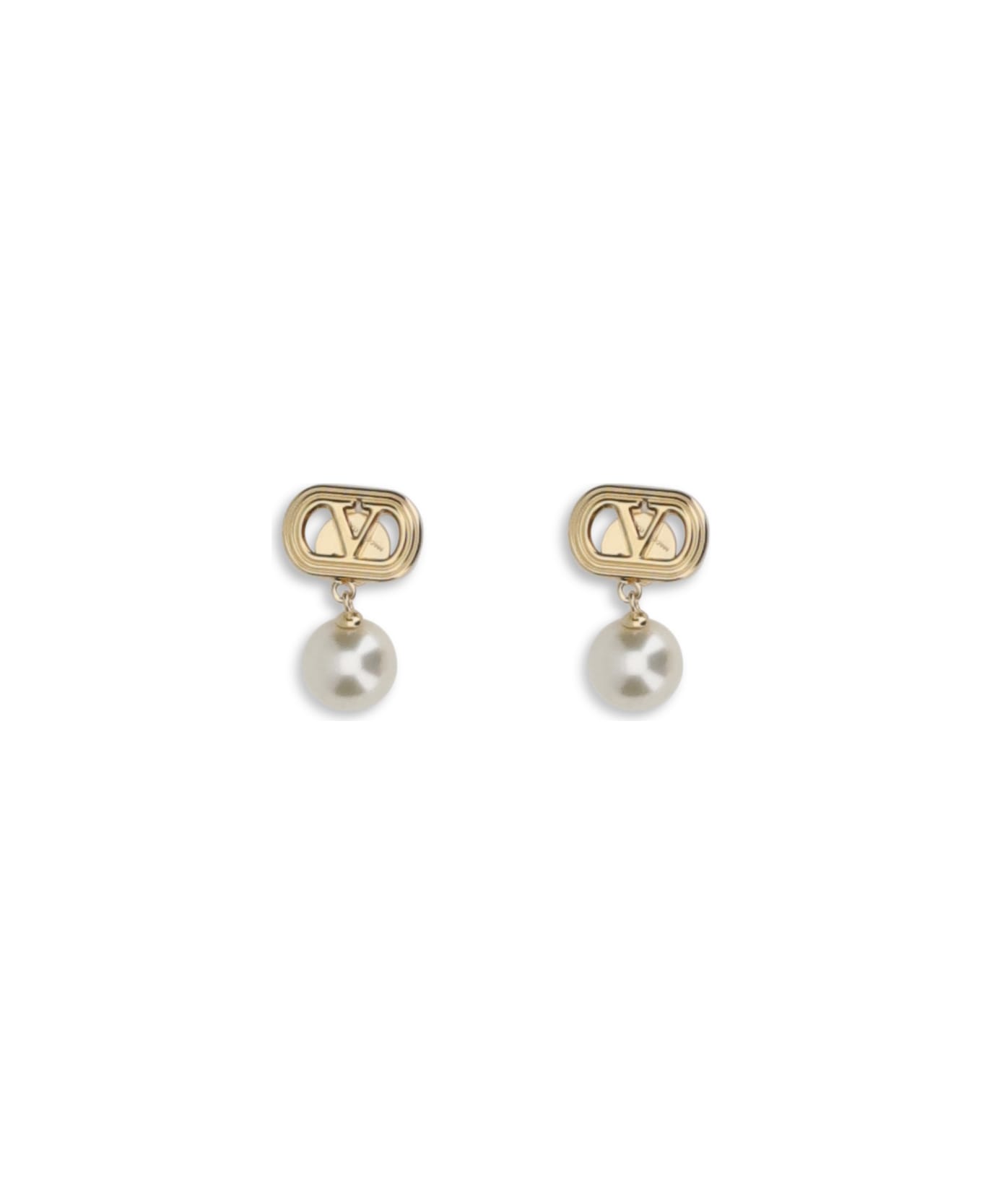 Valentino Garavani Earrings - ORO/CREAM