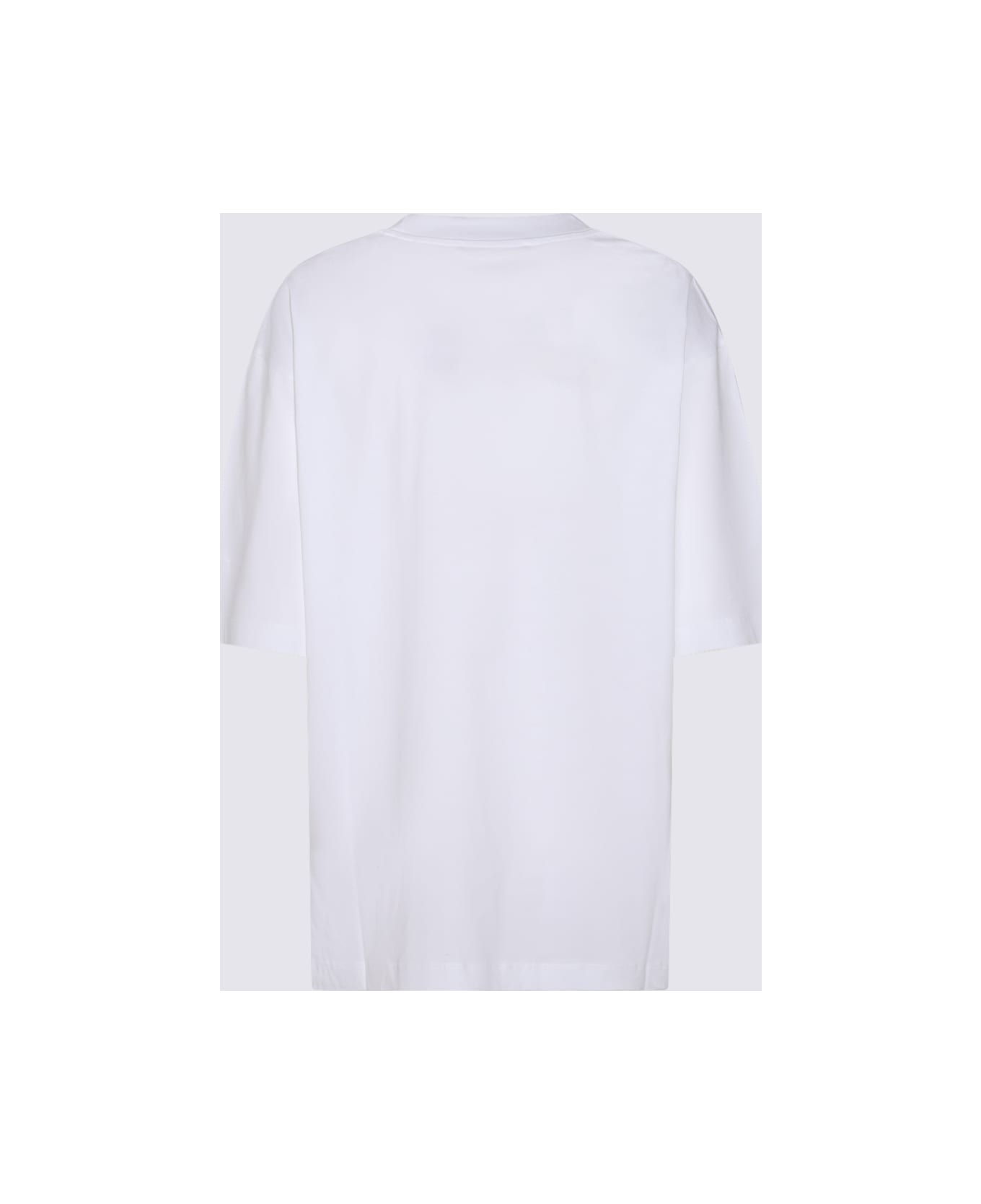 Marni White Cotton T-shirt - LILY WHITE Tシャツ