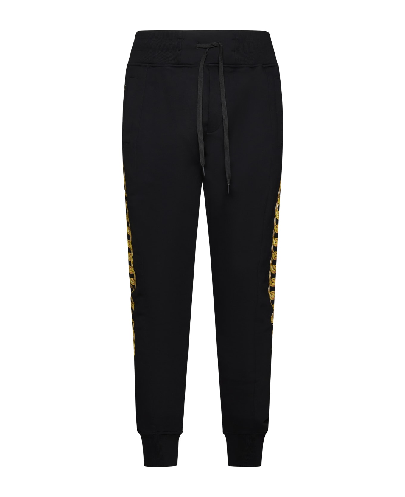 Versace Jeans Couture Jogging Pants - Black gold スウェットパンツ