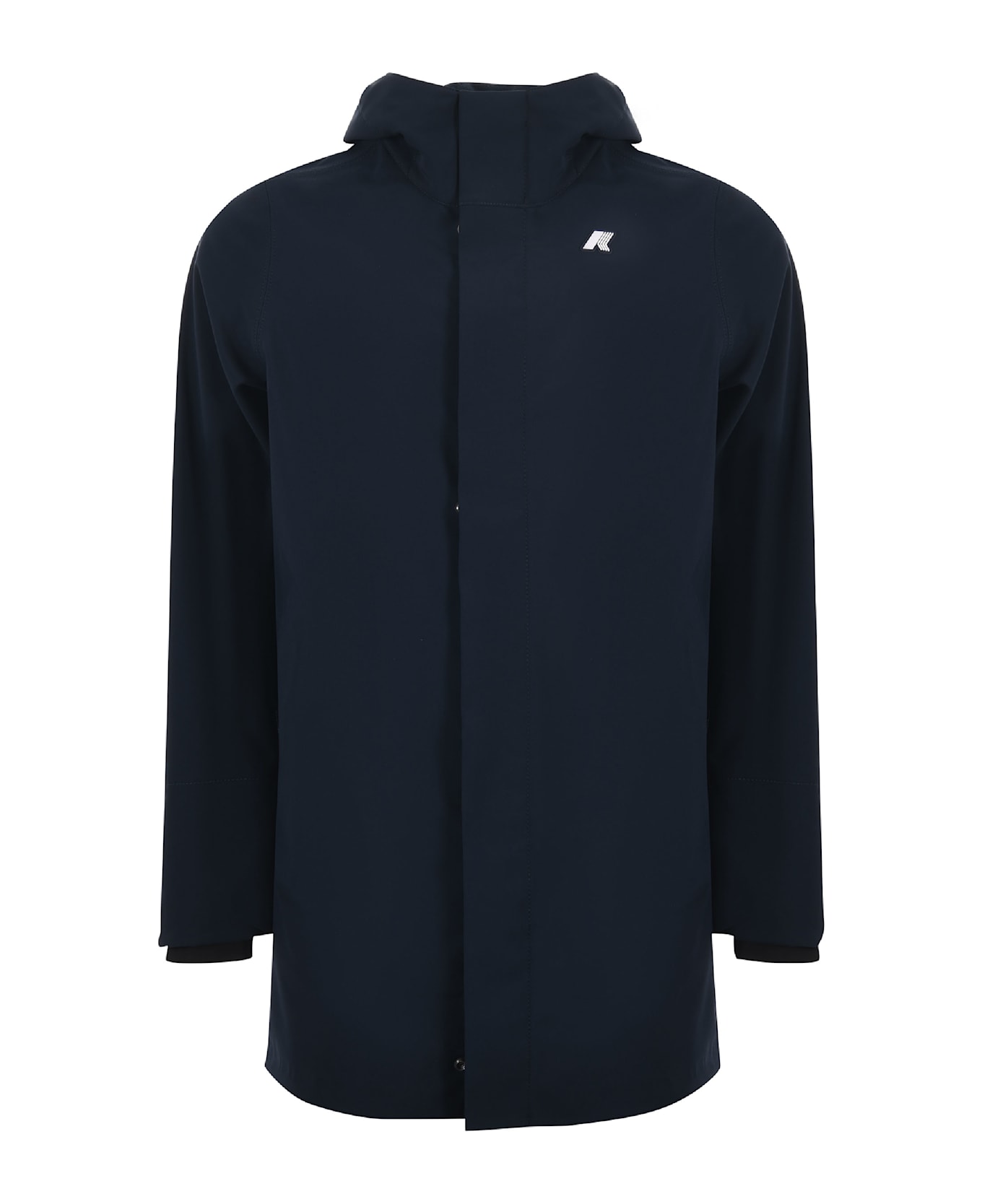 K-Way 3-layer Nylon Jacket - Blue