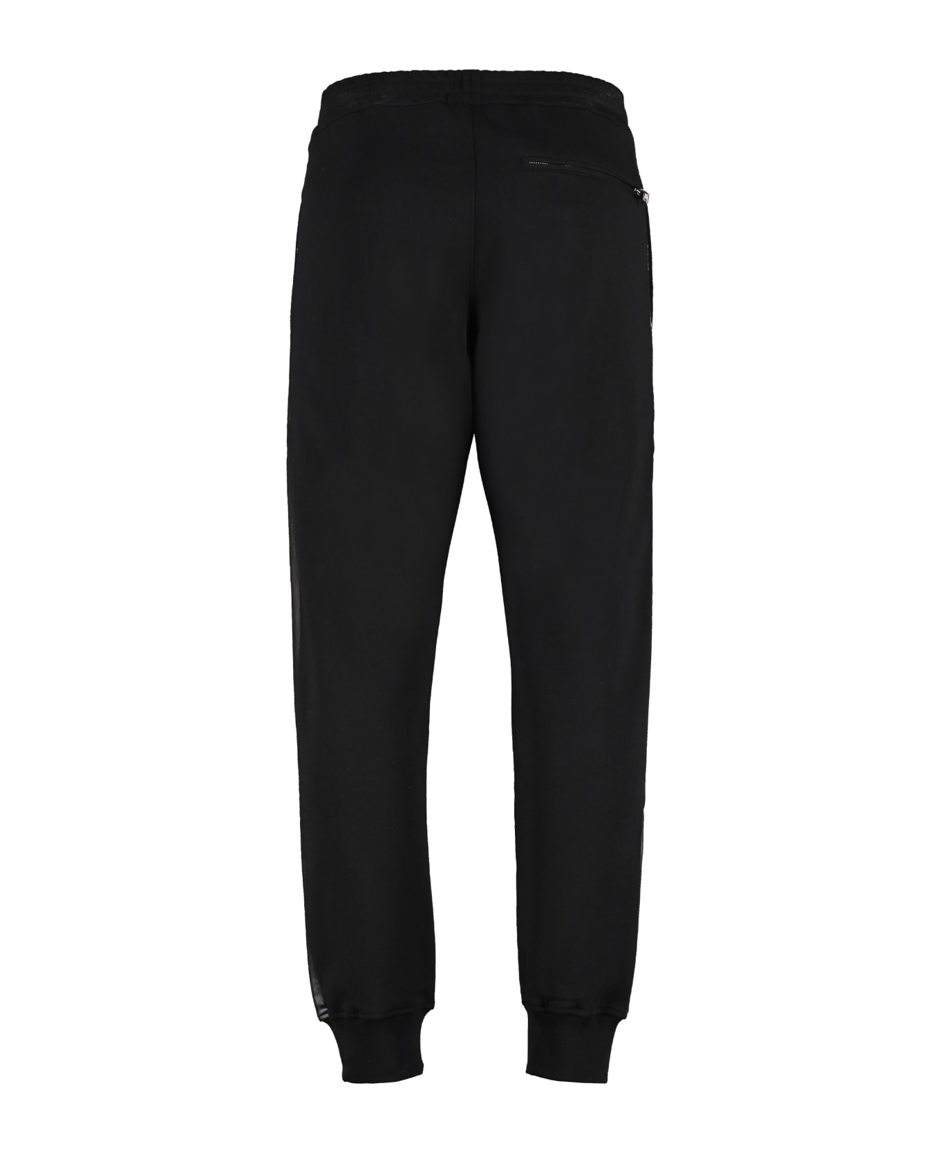 Alexander McQueen Stretch Cotton Track-pants - black