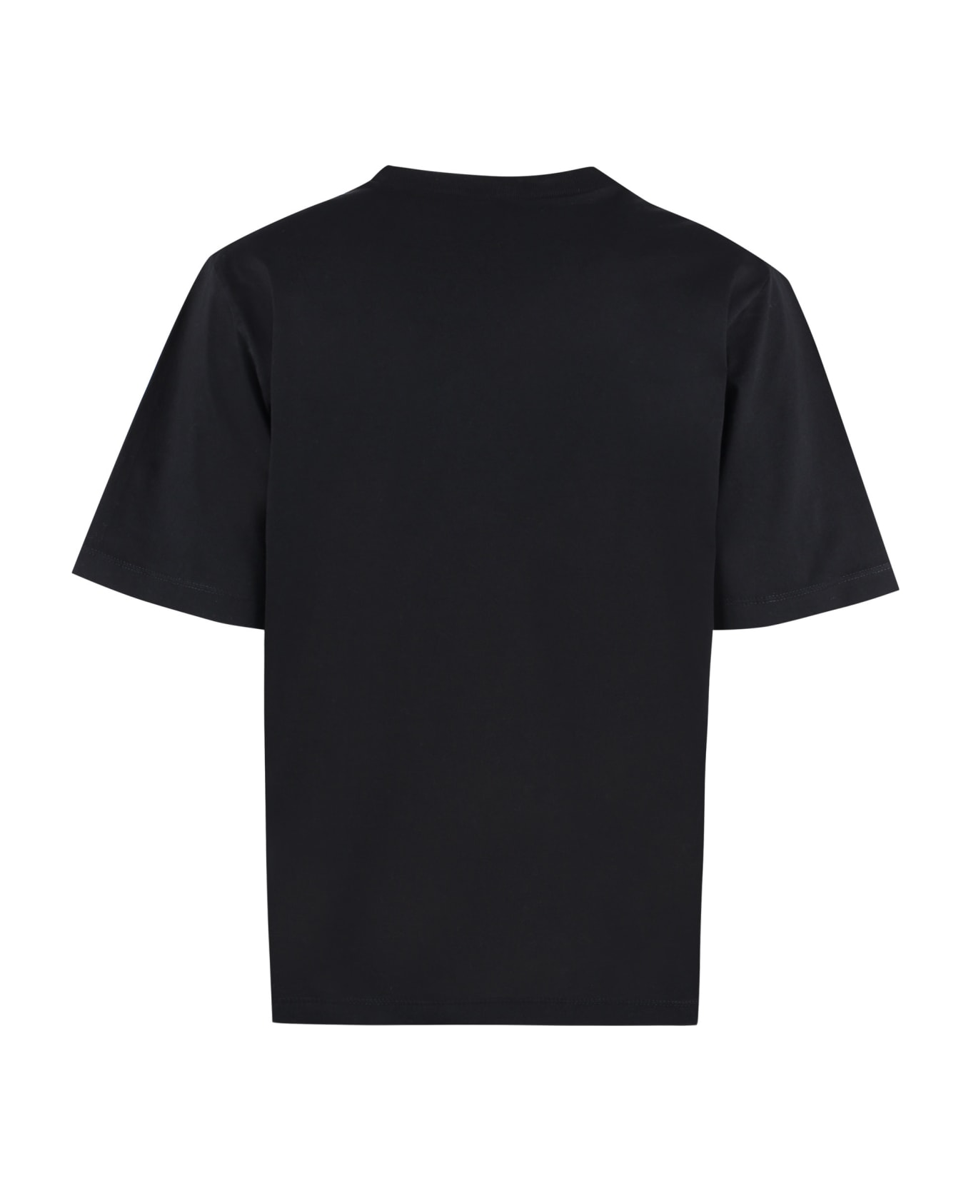 Dsquared2 Short Sleeve Printed Cotton T-shirt - black