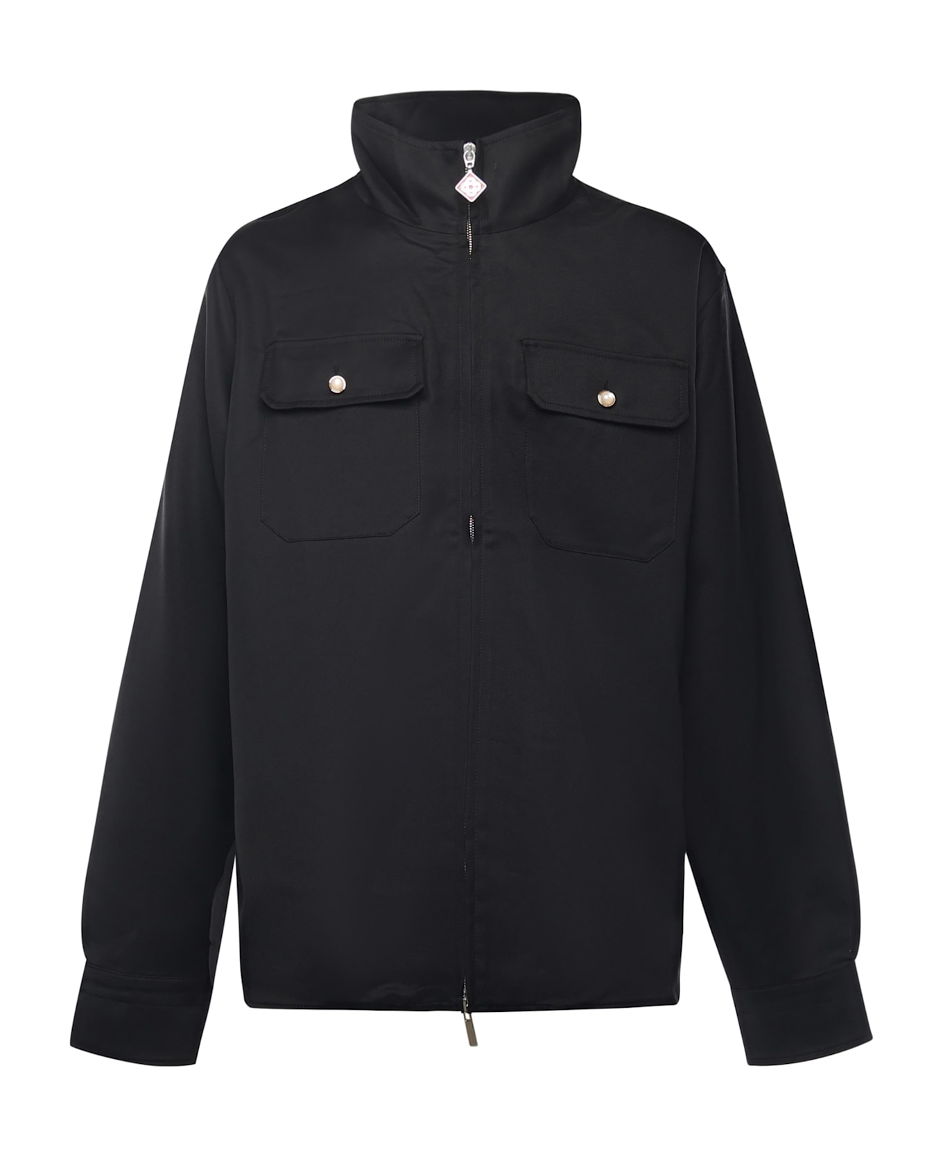 Casablanca Wool And Viscose Zip-up Jacket - Black ジャケット