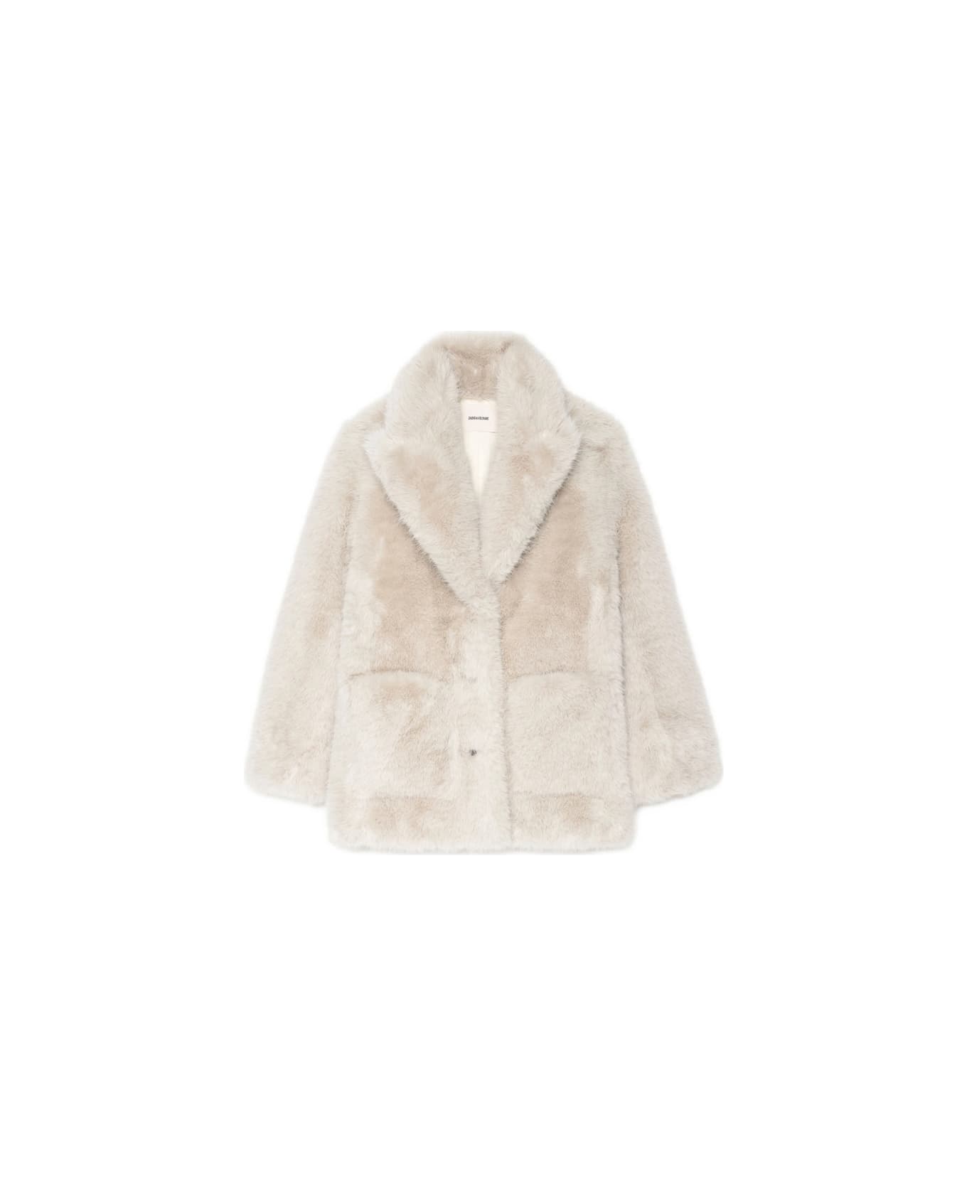 Zadig & Voltaire Leather Outerwear - NEUTRALS