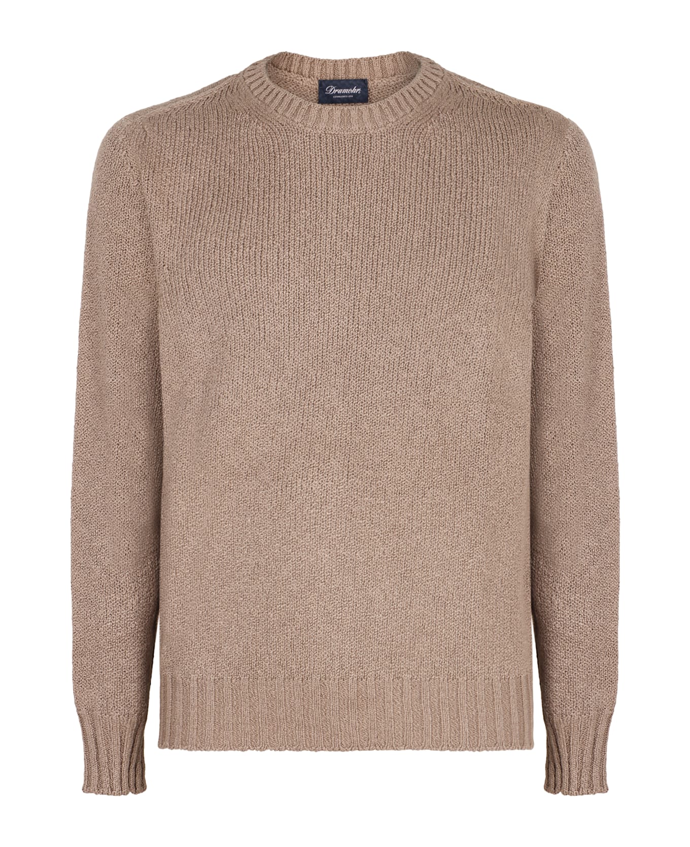 Drumohr Cotton Sweater - Beige