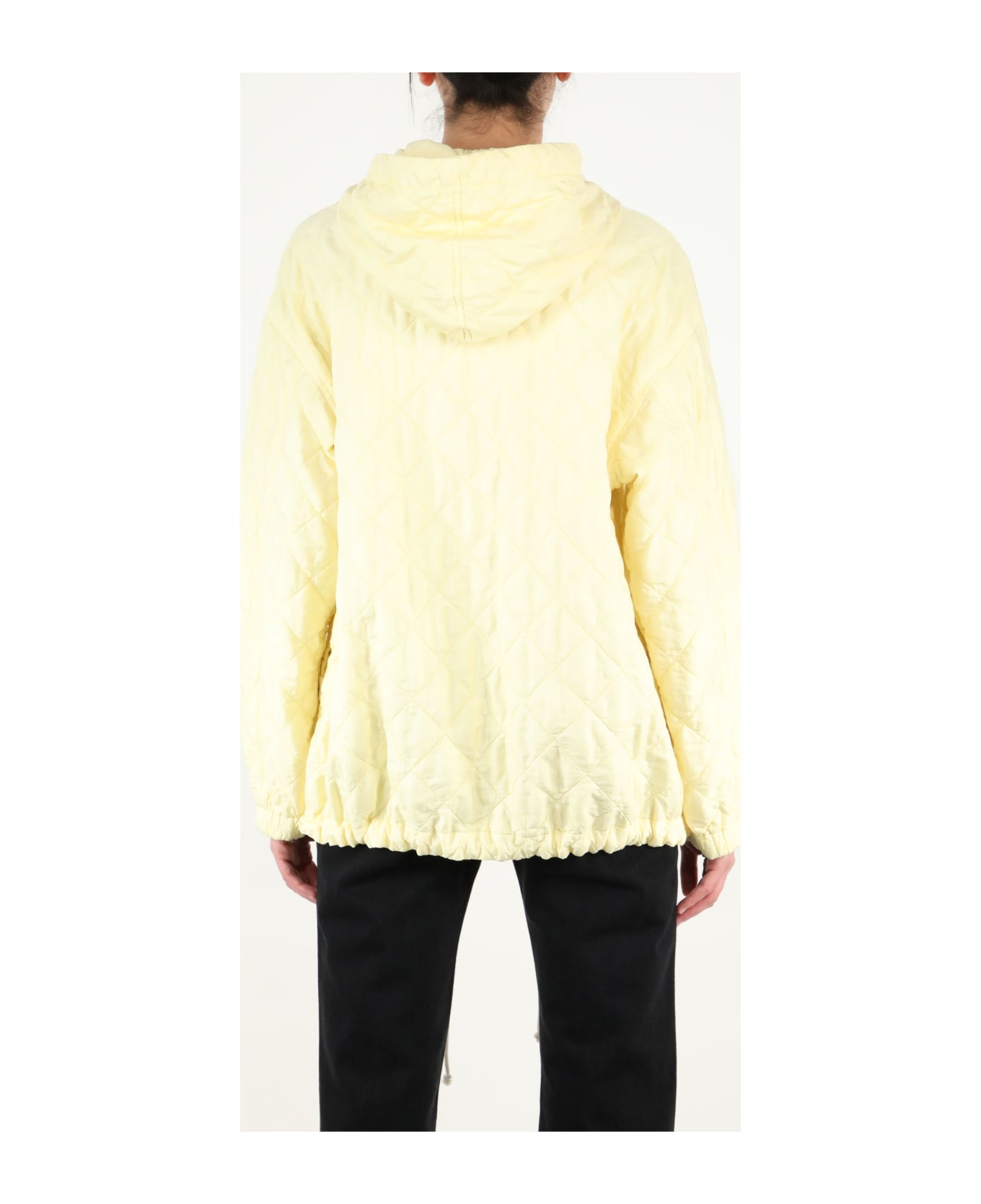 Jil Sander Yellow Quilted Jacket - YELLOW