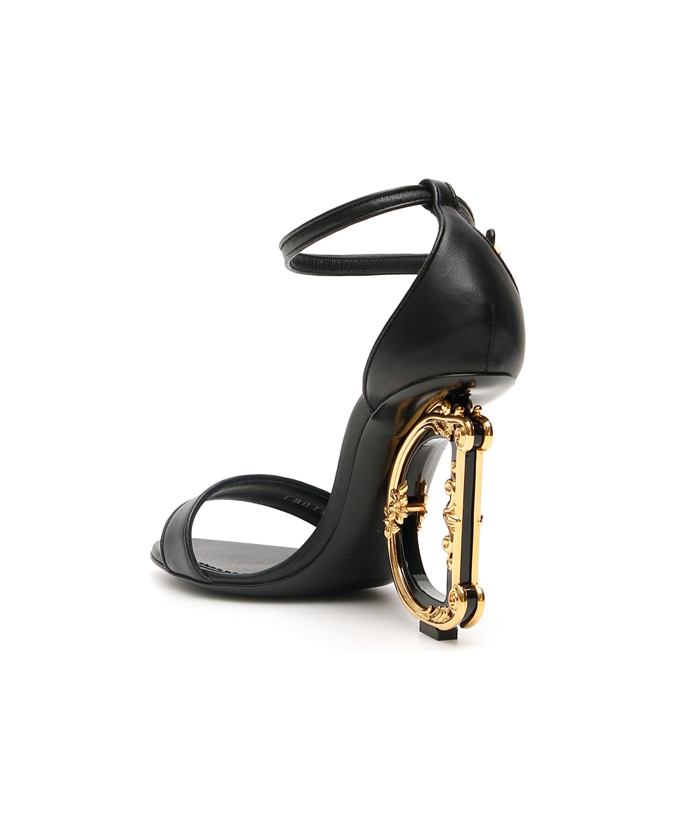 Dolce & Gabbana Dg Barocco Keira Sandals - Black