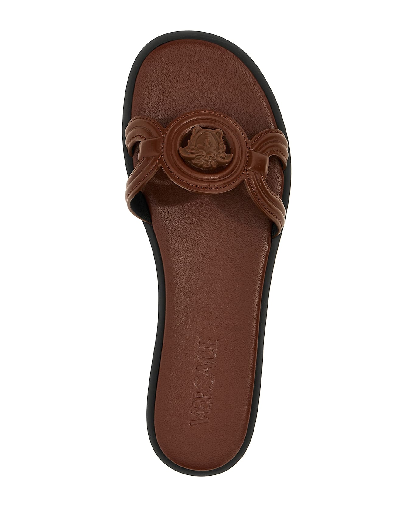Versace 'medusa '95' Sandals - Rust