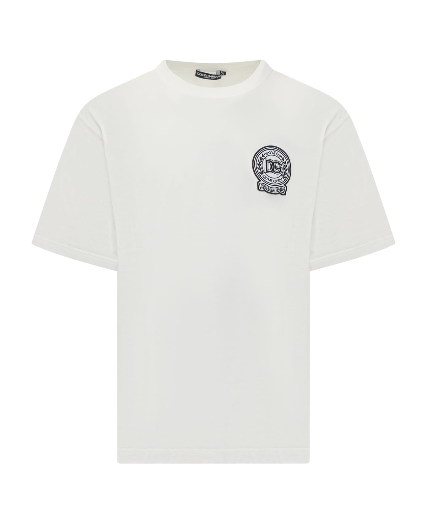Dolce & Gabbana Dg T-shirt - BIANCO