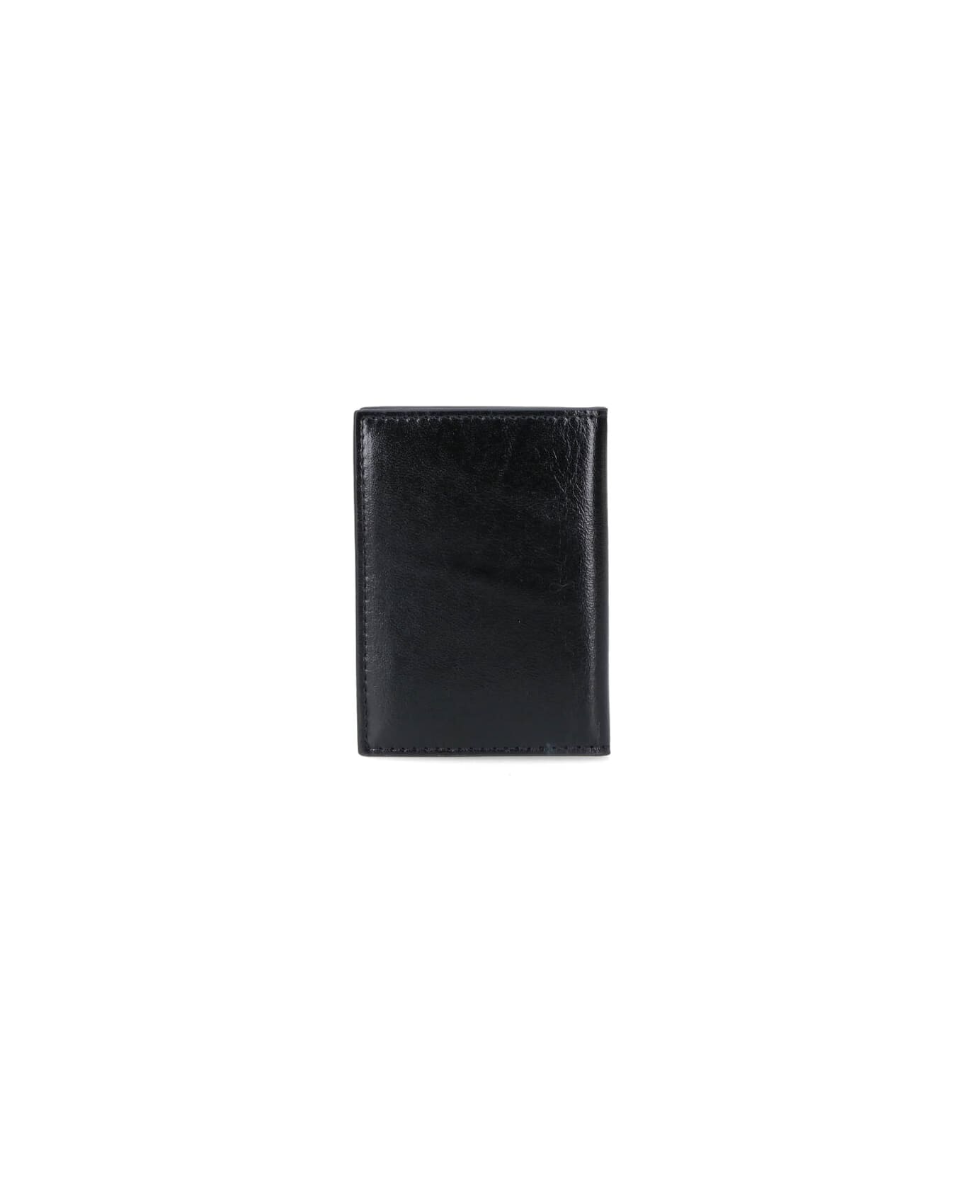 Vivienne Westwood Bi-fold Logo Card Holder - Black  