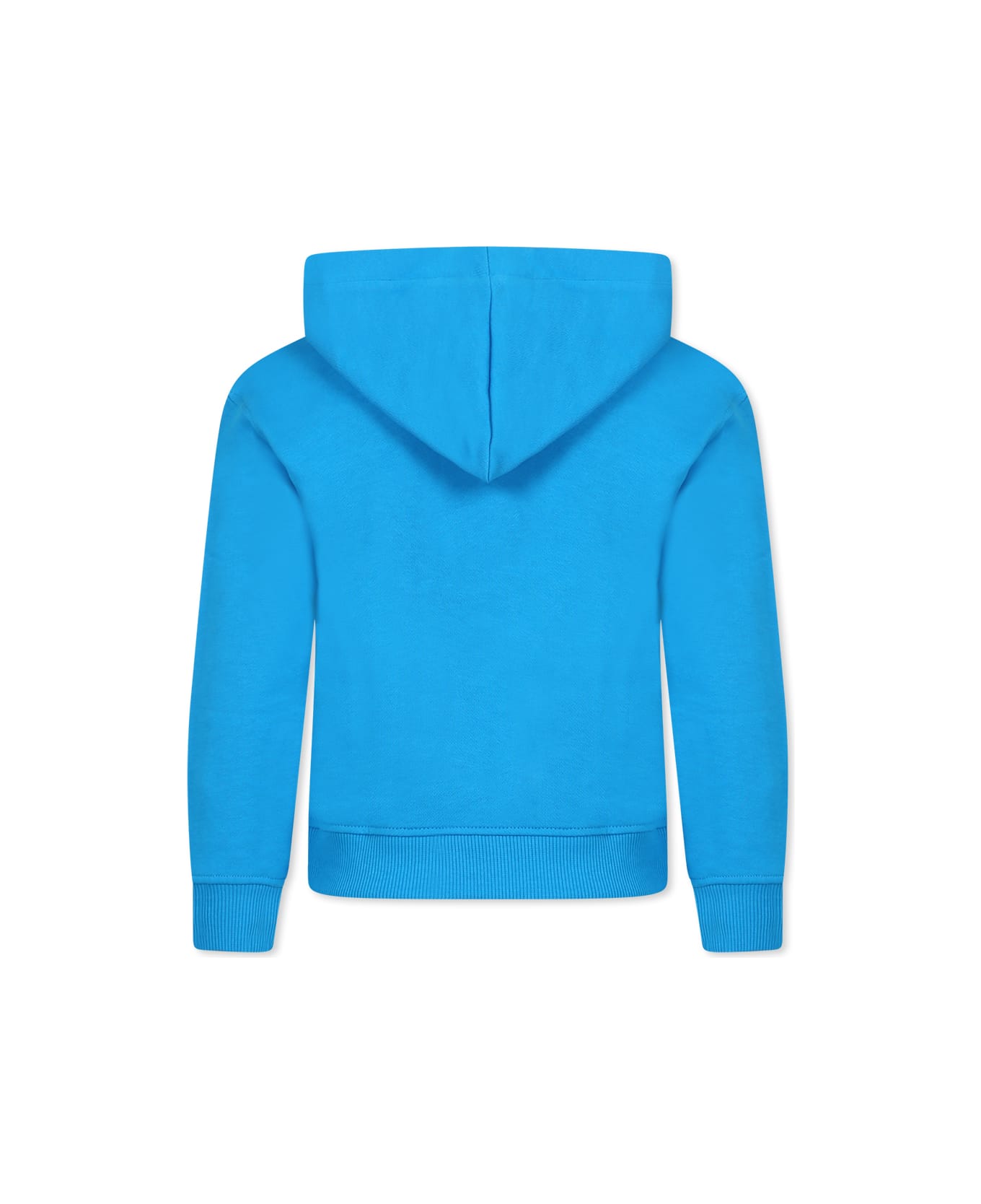 Moschino Light Blue Sweatshirt For Boy With Teddy Bear - Light Blue