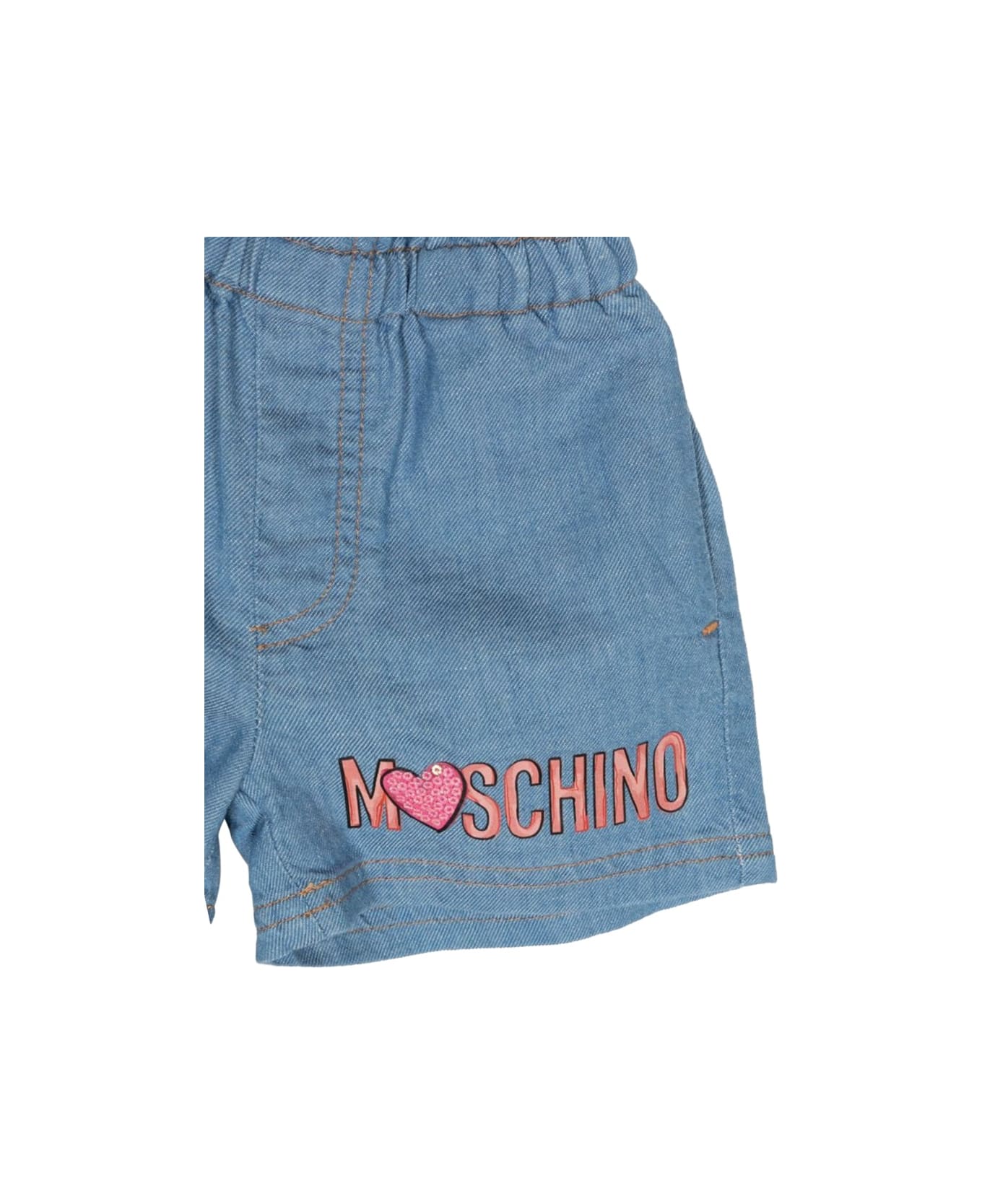 Moschino T-shirt And Shortsset - MULTICOLOUR