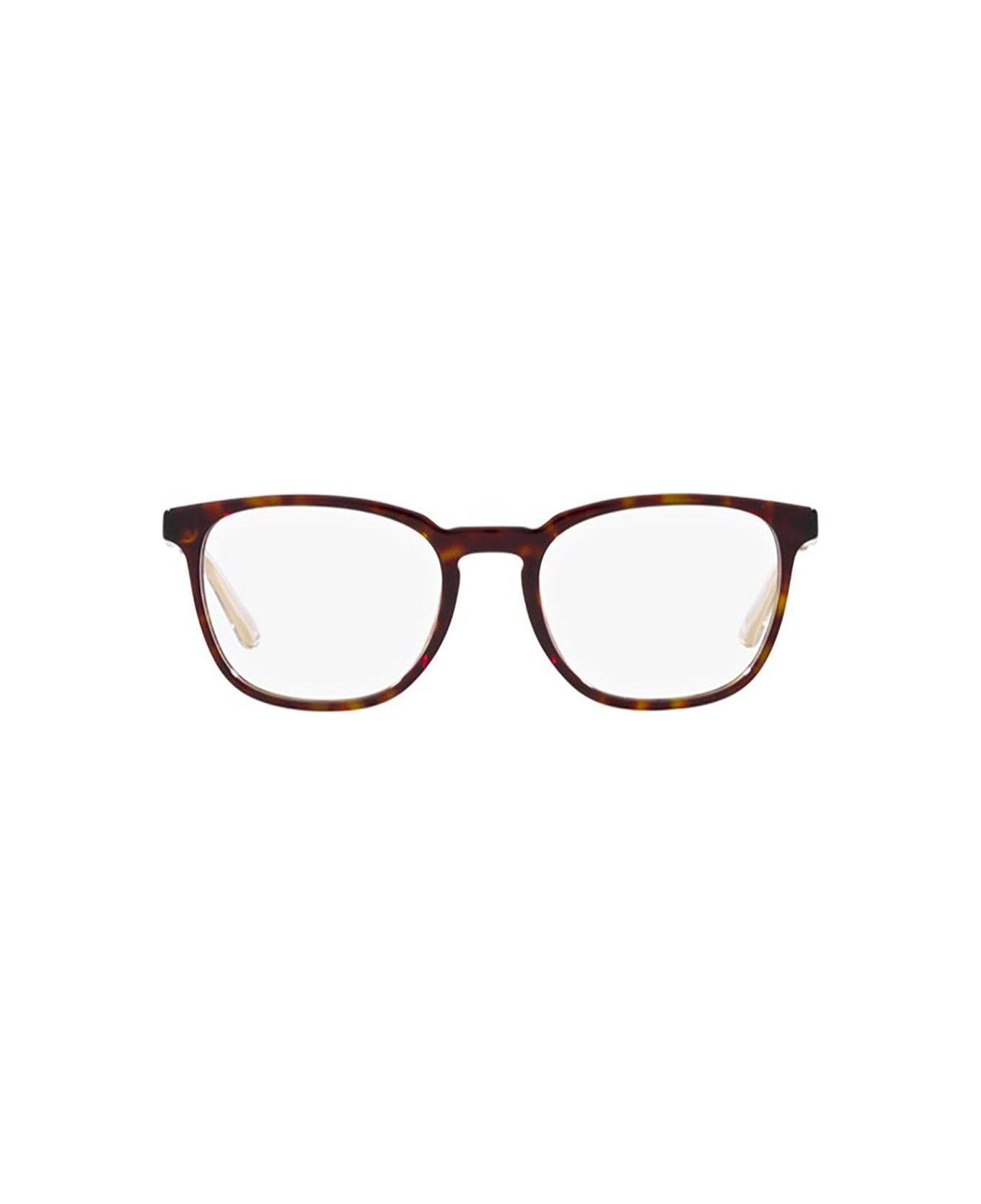 Prada Eyewear Squared Frame Glasses - 2AU1O1 アイウェア