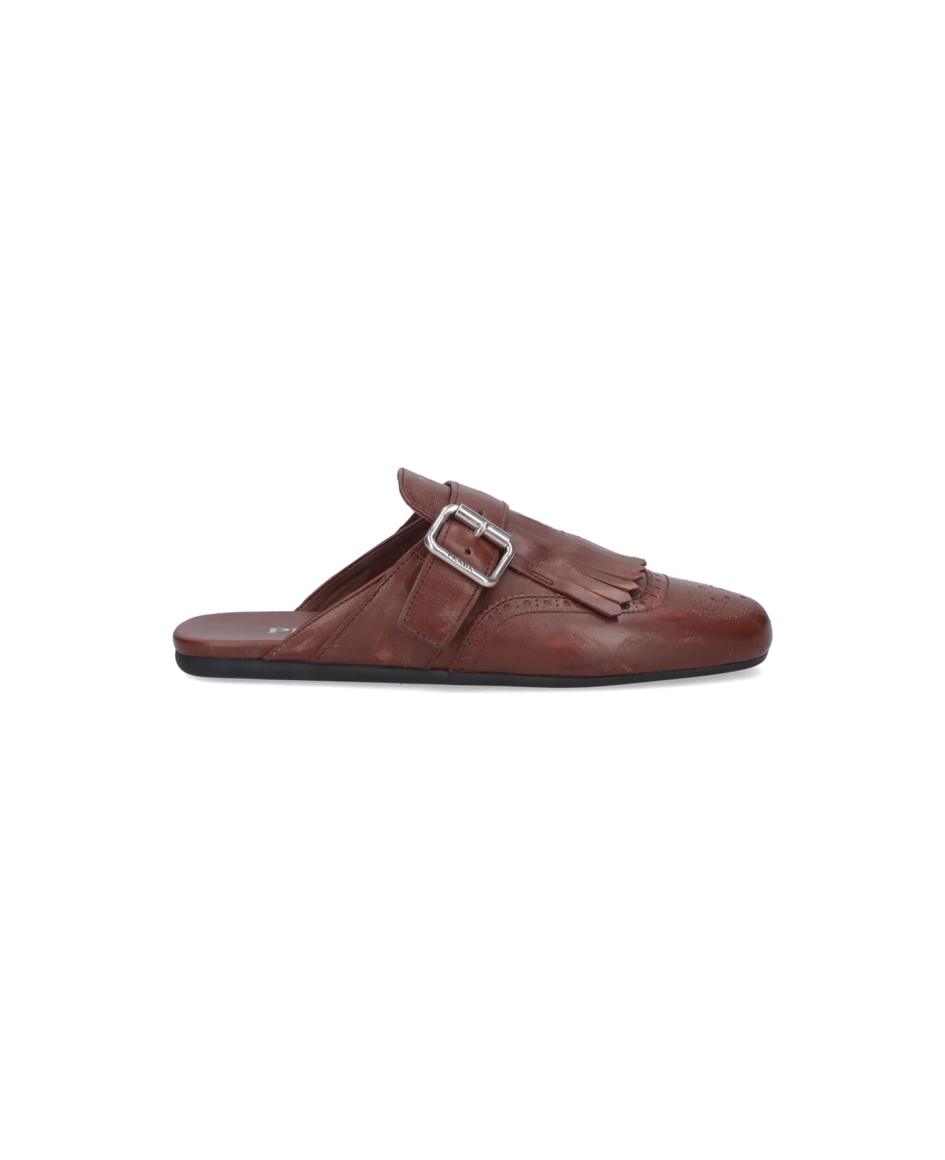 Prada "shuffle" Sabots - Brown サンダル