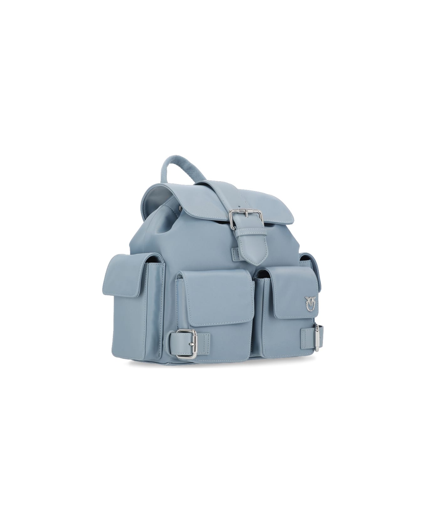 Pinko Pocket Detailed Backpack - Light Blue バックパック