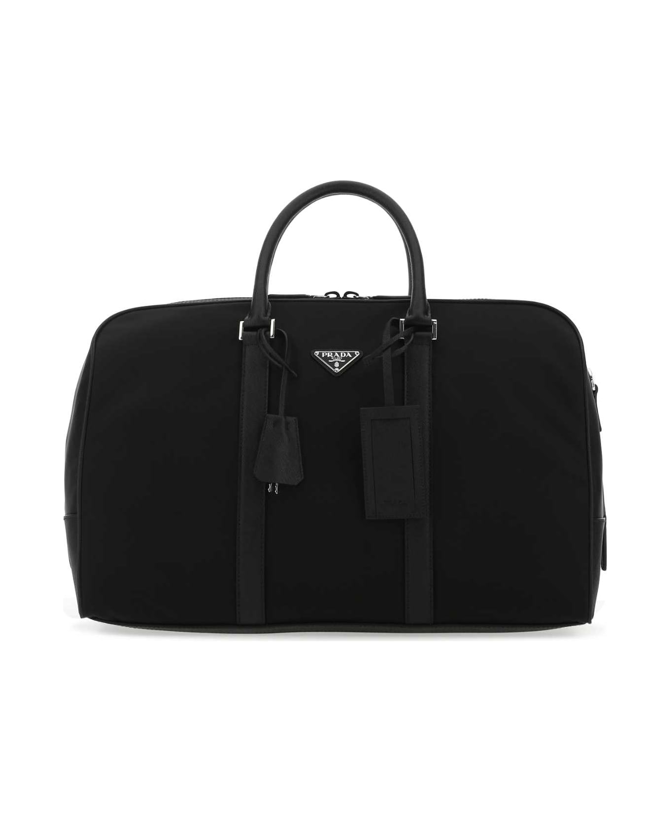 Prada Black Nylon Travel Bag - F0002 トラベルバッグ