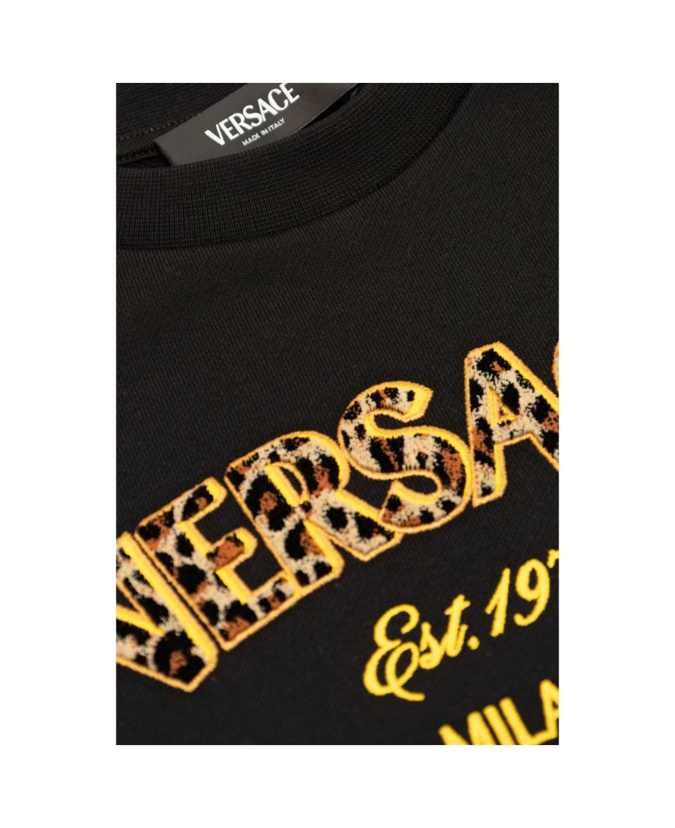 Versace Black Unisex Sweatshirt - Black