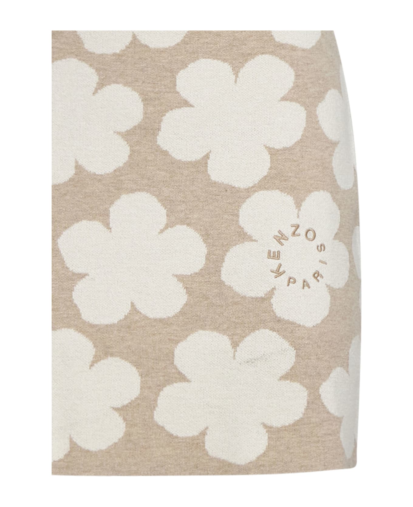 Kenzo Floral Skirt Kenzo - Beige