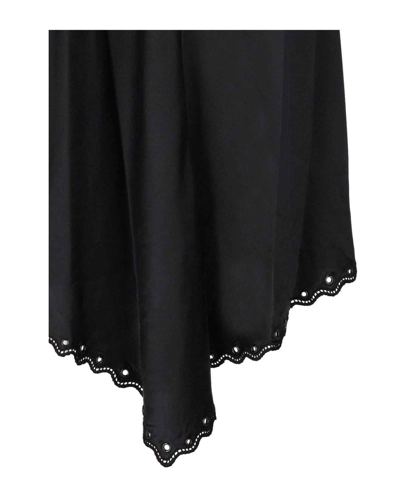 Isabel Marant Ayrich Asymmetric Dress - Black ワンピース＆ドレス