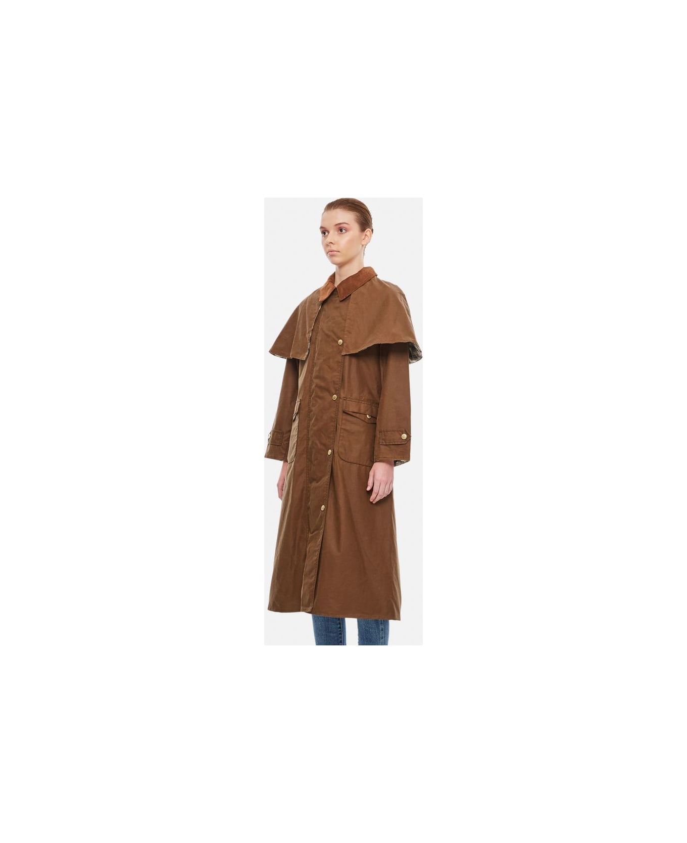 barbour wax coat womens
