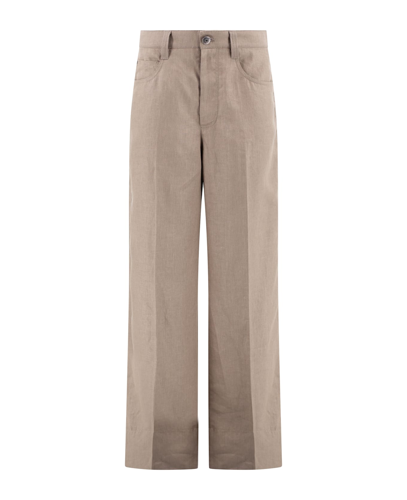 Brunello Cucinelli Relaxed Twill Trousers