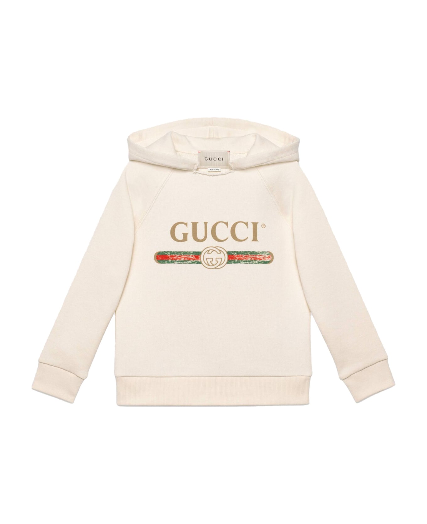 Gucci Kids Sweaters White - White