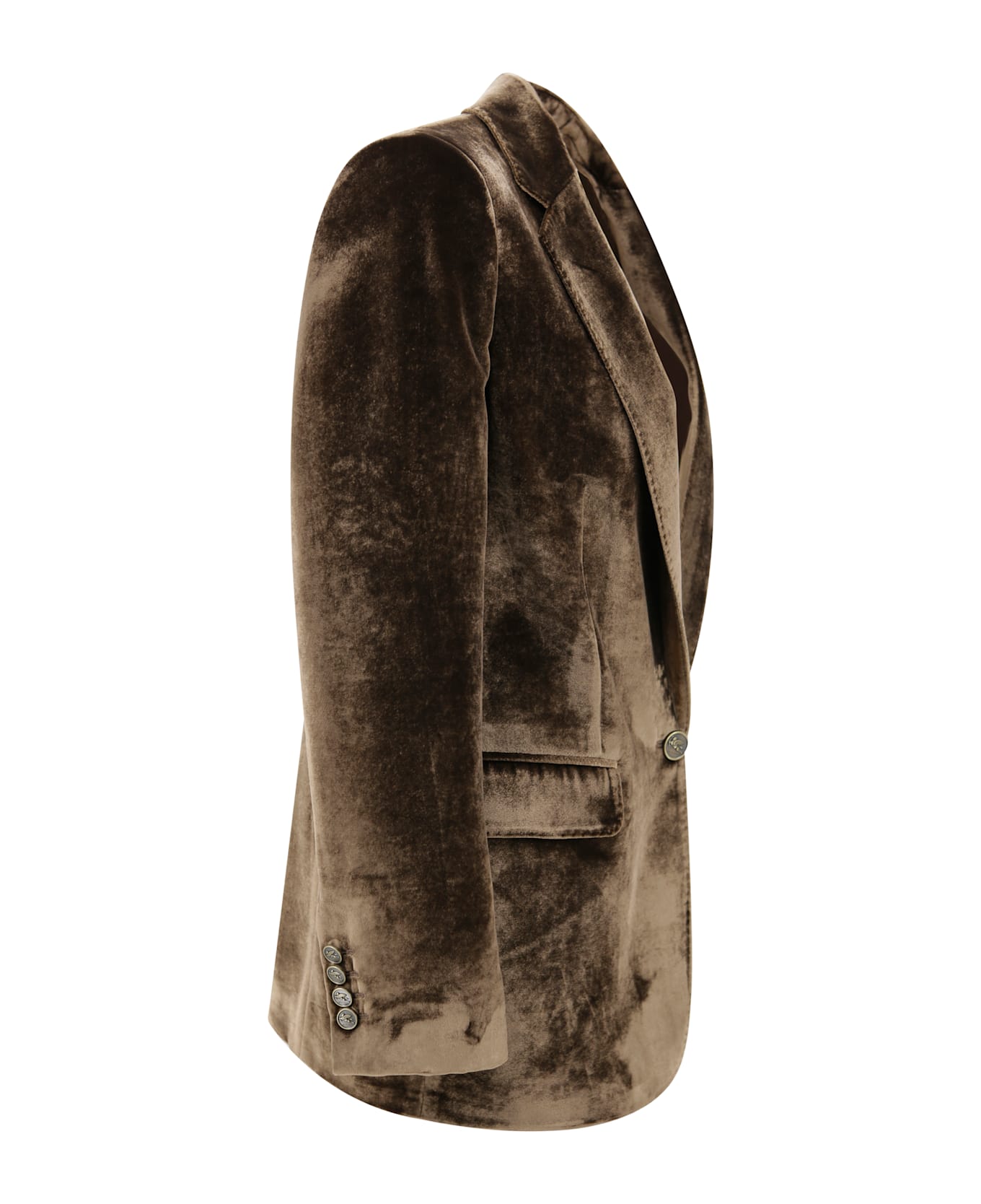Etro Velvet Jacket - Brown