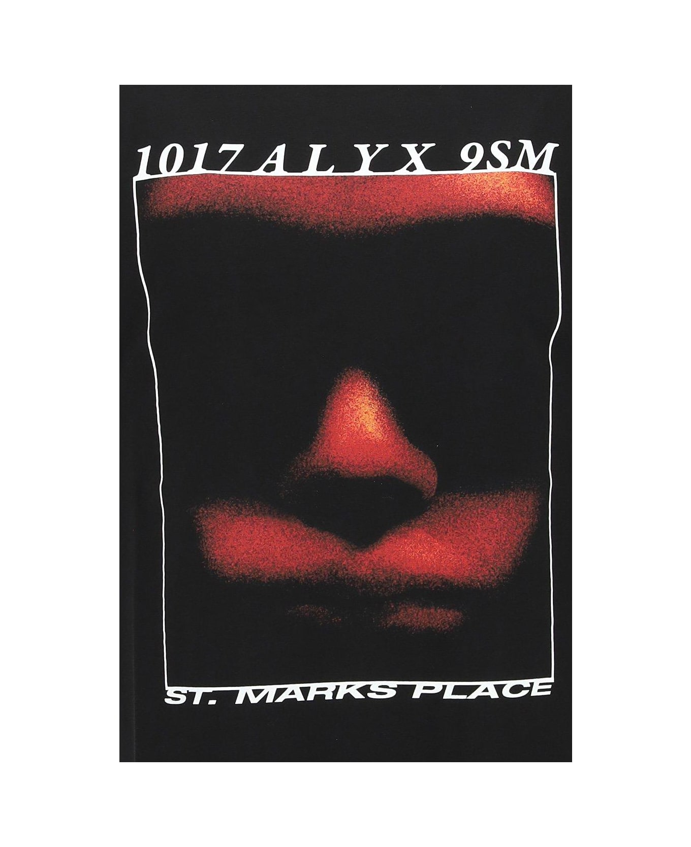 1017 ALYX 9SM Printed Cotton T-shirt - Nero
