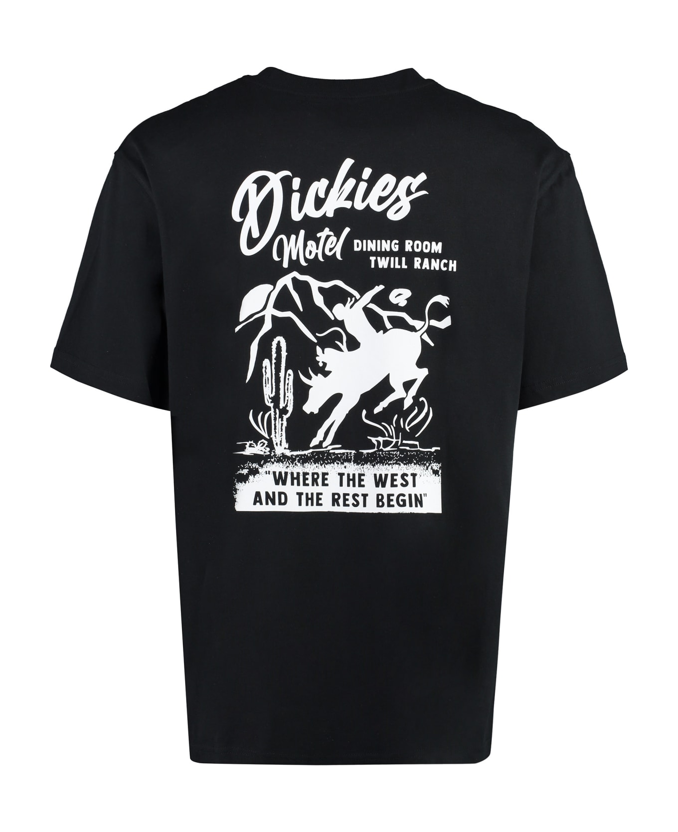 Dickies Dighton Cotton Crew-neck T-shirt - black