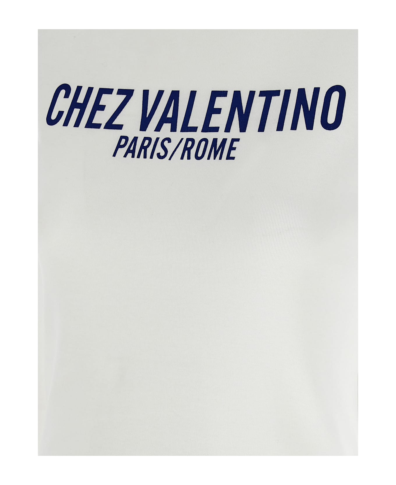 Valentino Garavani 'chez Valentino' T-shirt - Blue