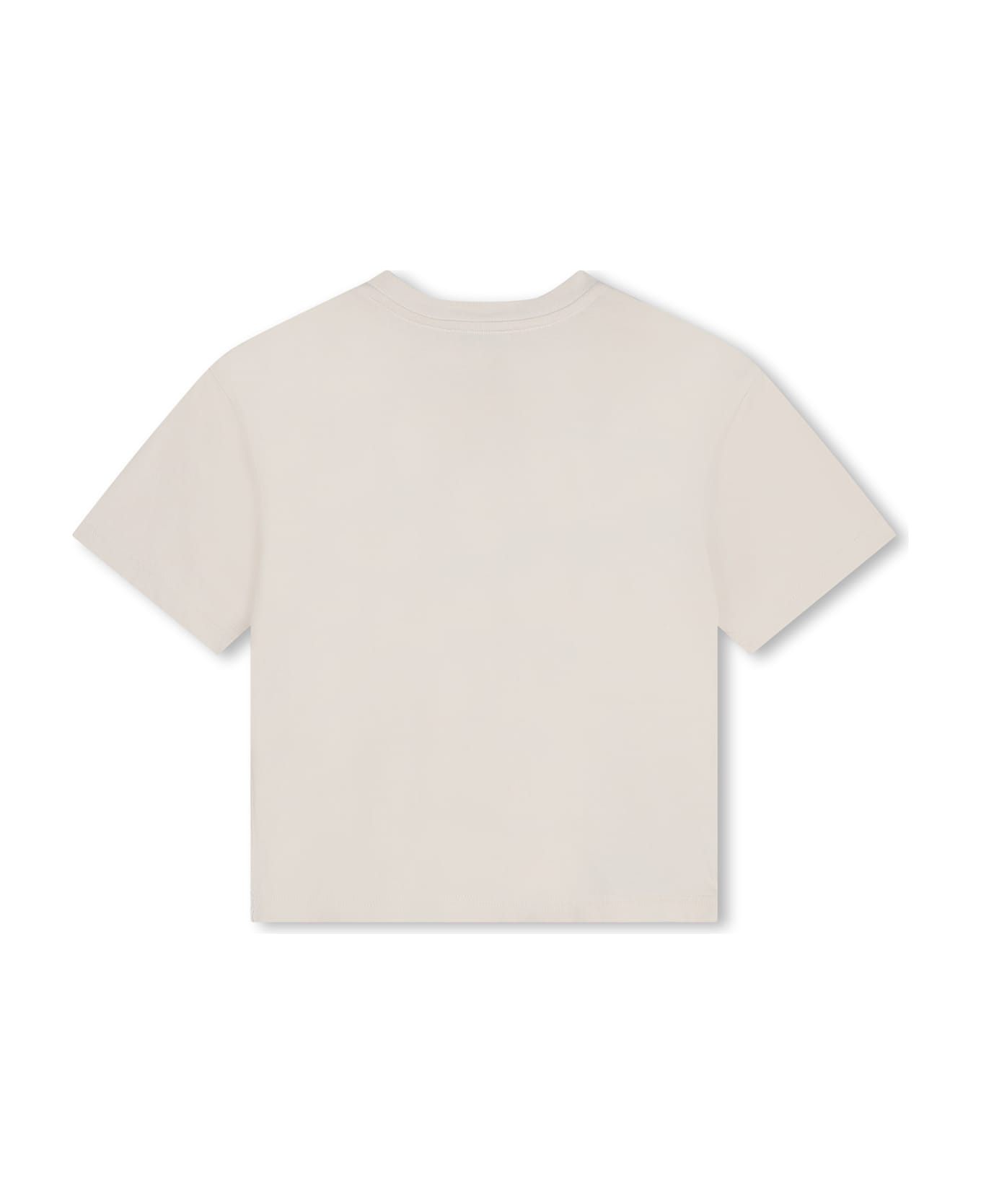 Marc Jacobs T-shirt Con Logo - Beige