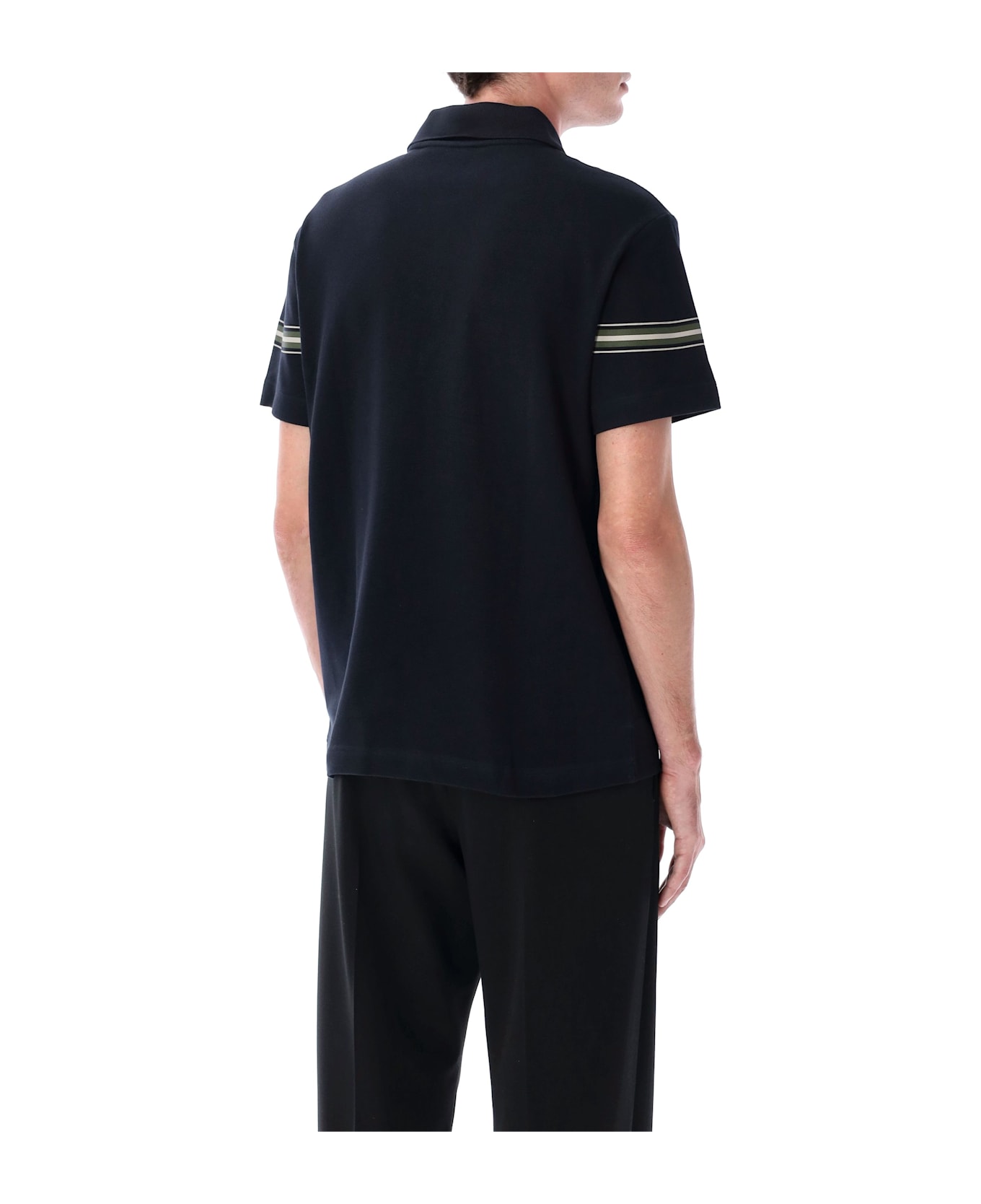 Burberry London Cotton Polo Shirt - INDIGO