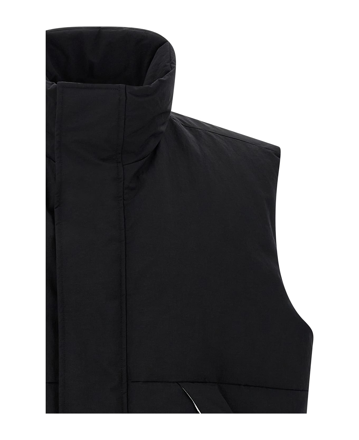 Herno Laminar Padded Vest - Black  