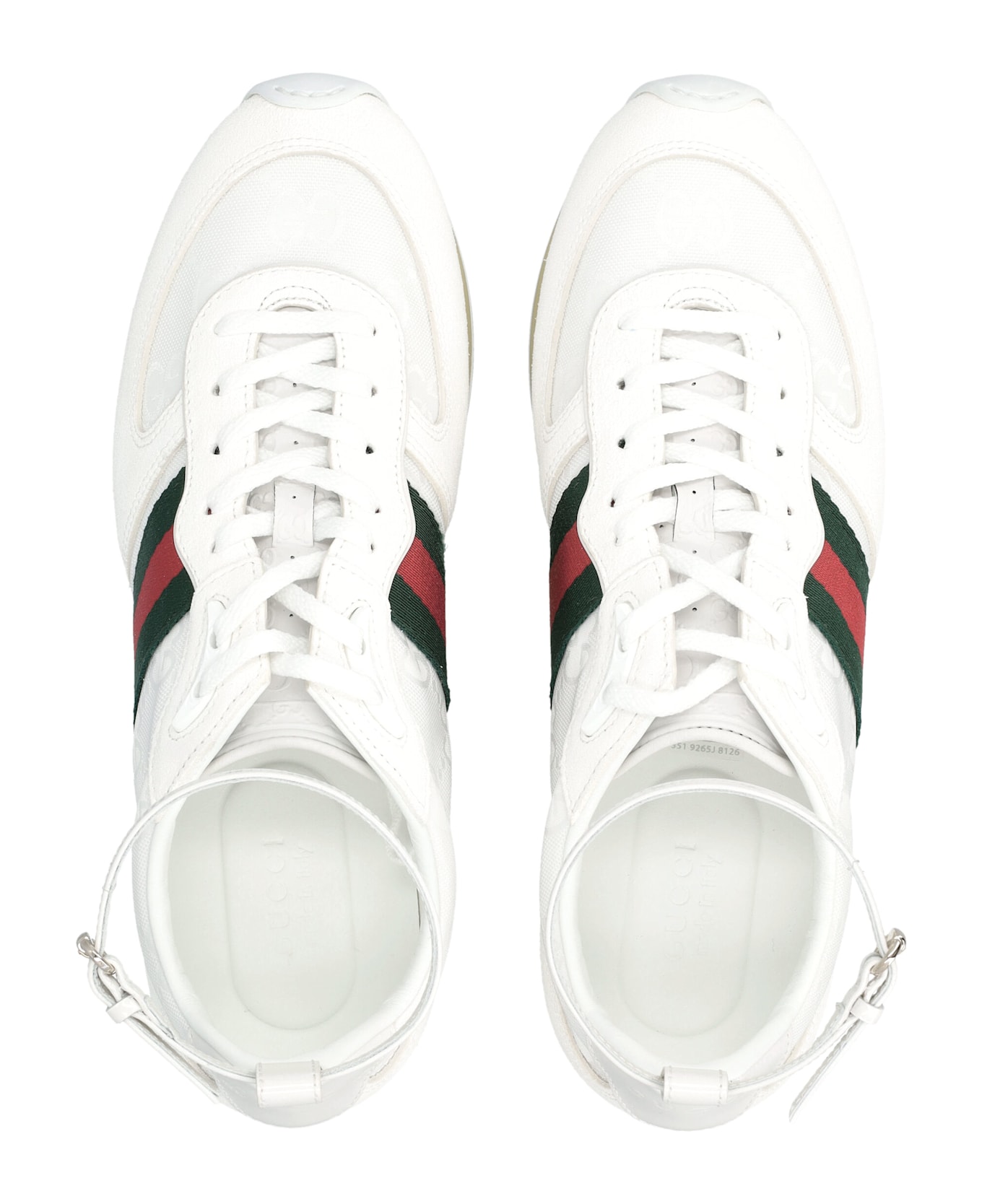 Gucci Re-motion White Gg Nylon Women S Trainer - WHITE