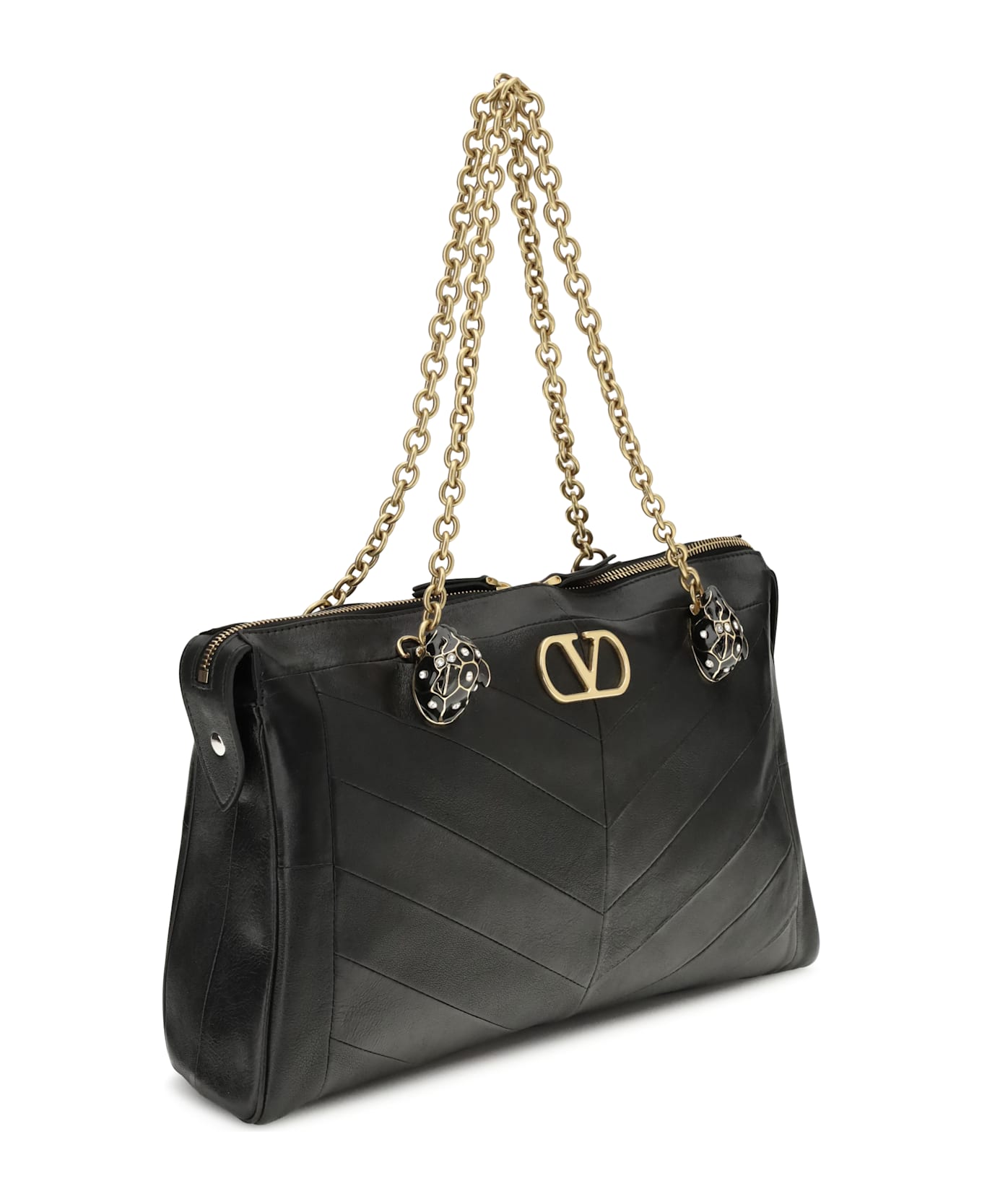 Valentino Garavani Growl Medium Leather Bag