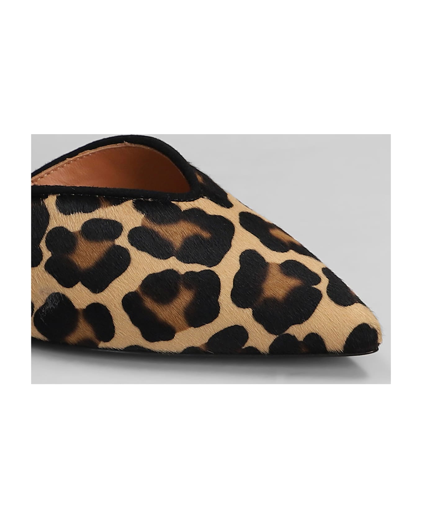 Via Roma 15 Pumps In Animalier Pony Skin - Animalier