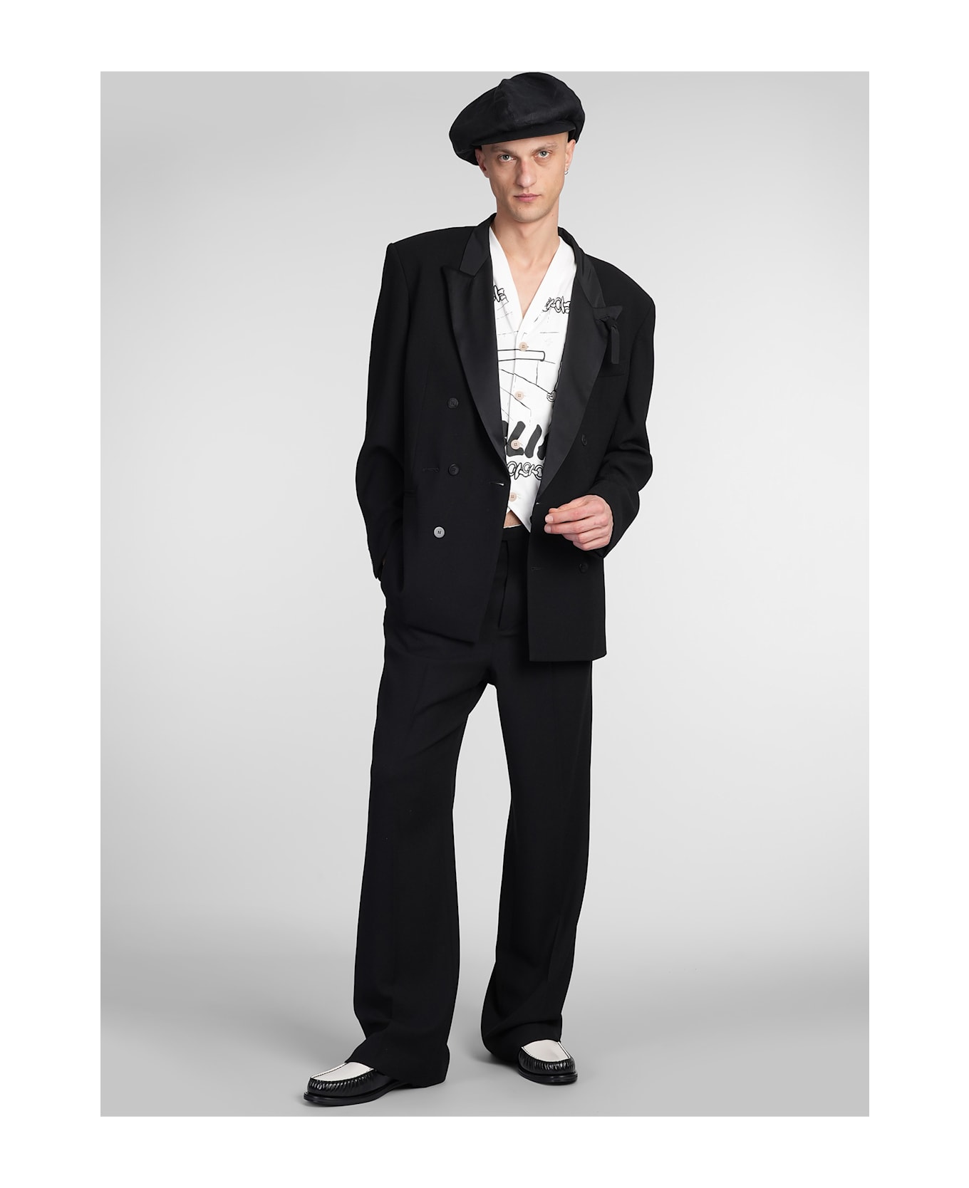 Magliano Blazer In Black Wool - Black