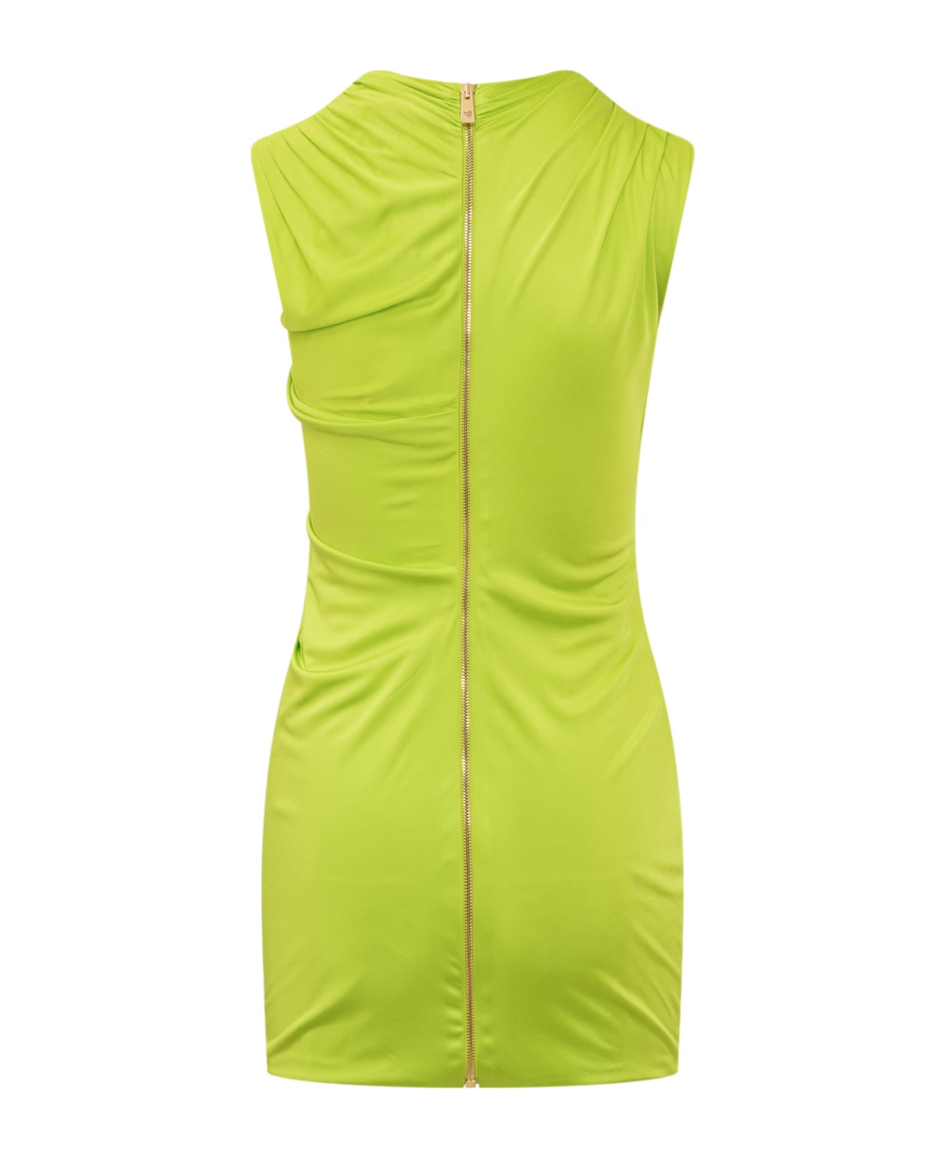 Versace Viscose Dress - green ワンピース＆ドレス