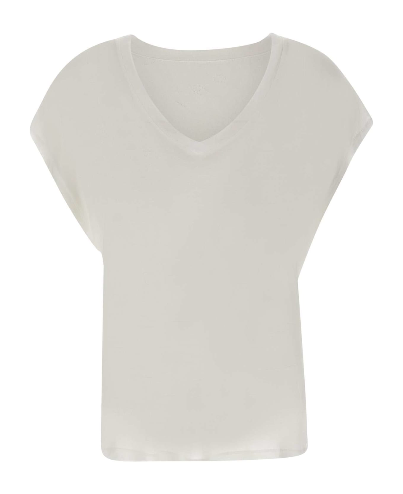 Dondup Modal T-shirt T-Shirt - BIANCO Tシャツ