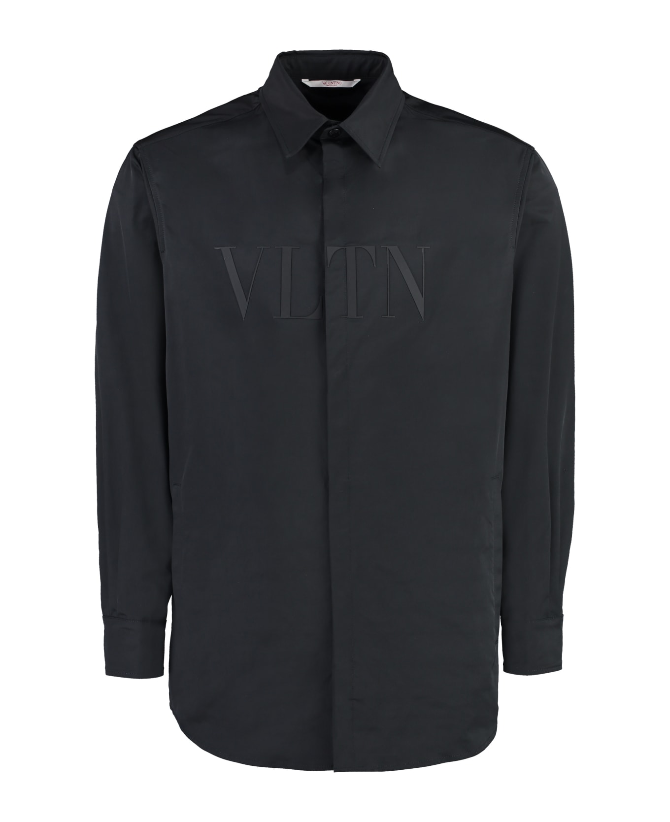 Valentino Technical Fabric Overshirt - black