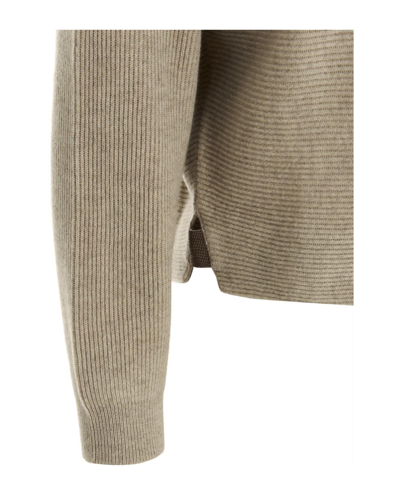 Brunello Cucinelli Hooded Sweater - Beige