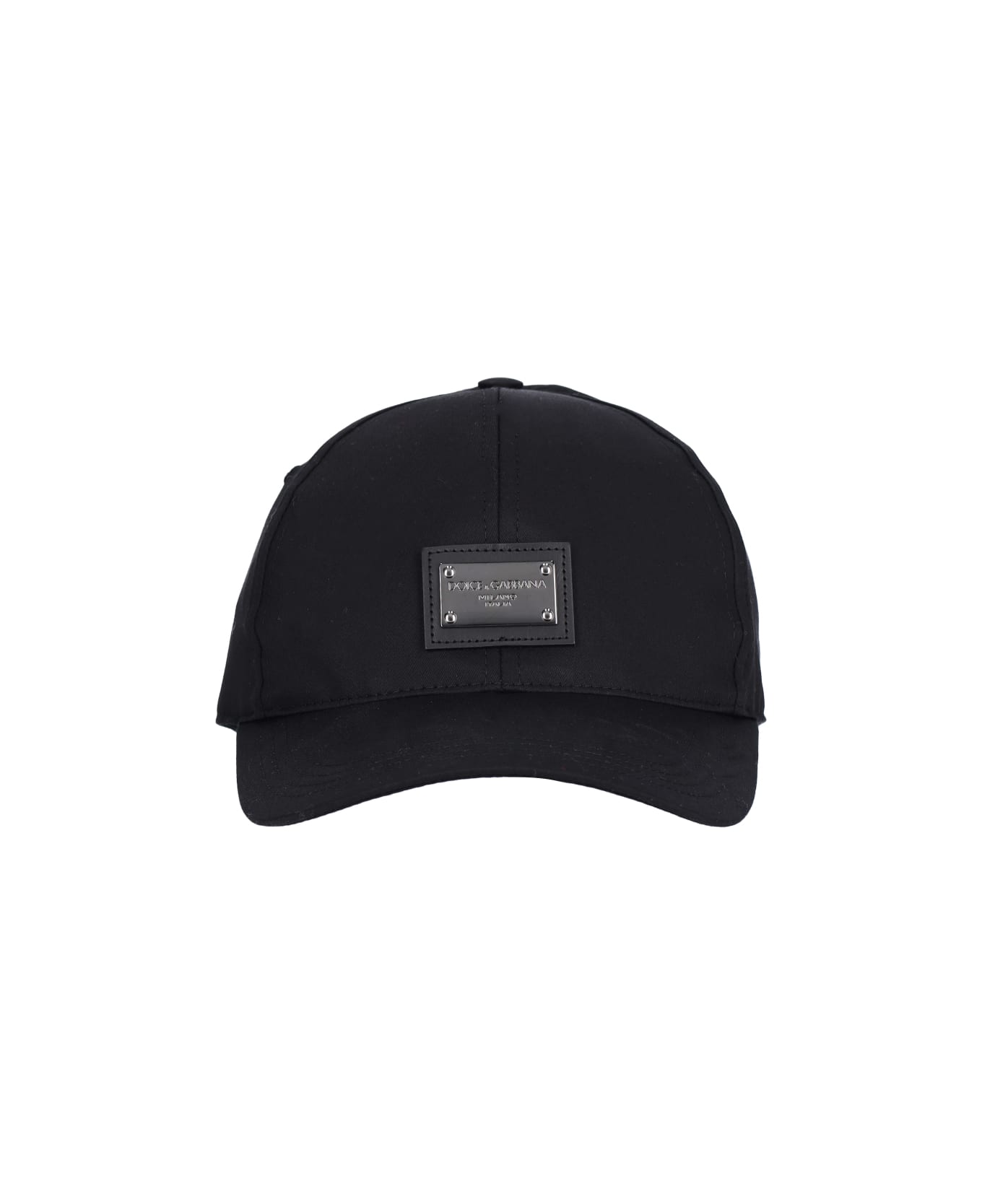 Dolce & Gabbana Logo Baseball Cap - black