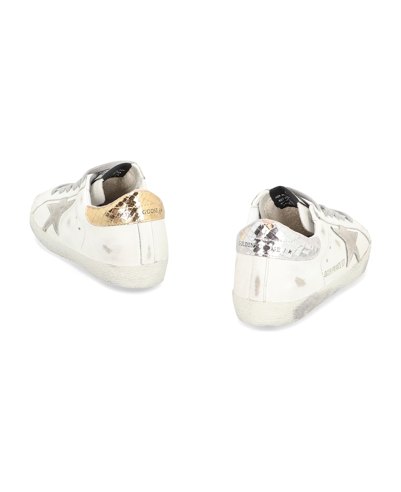 Golden Goose Super-star Leather Low-top Sneakers - White